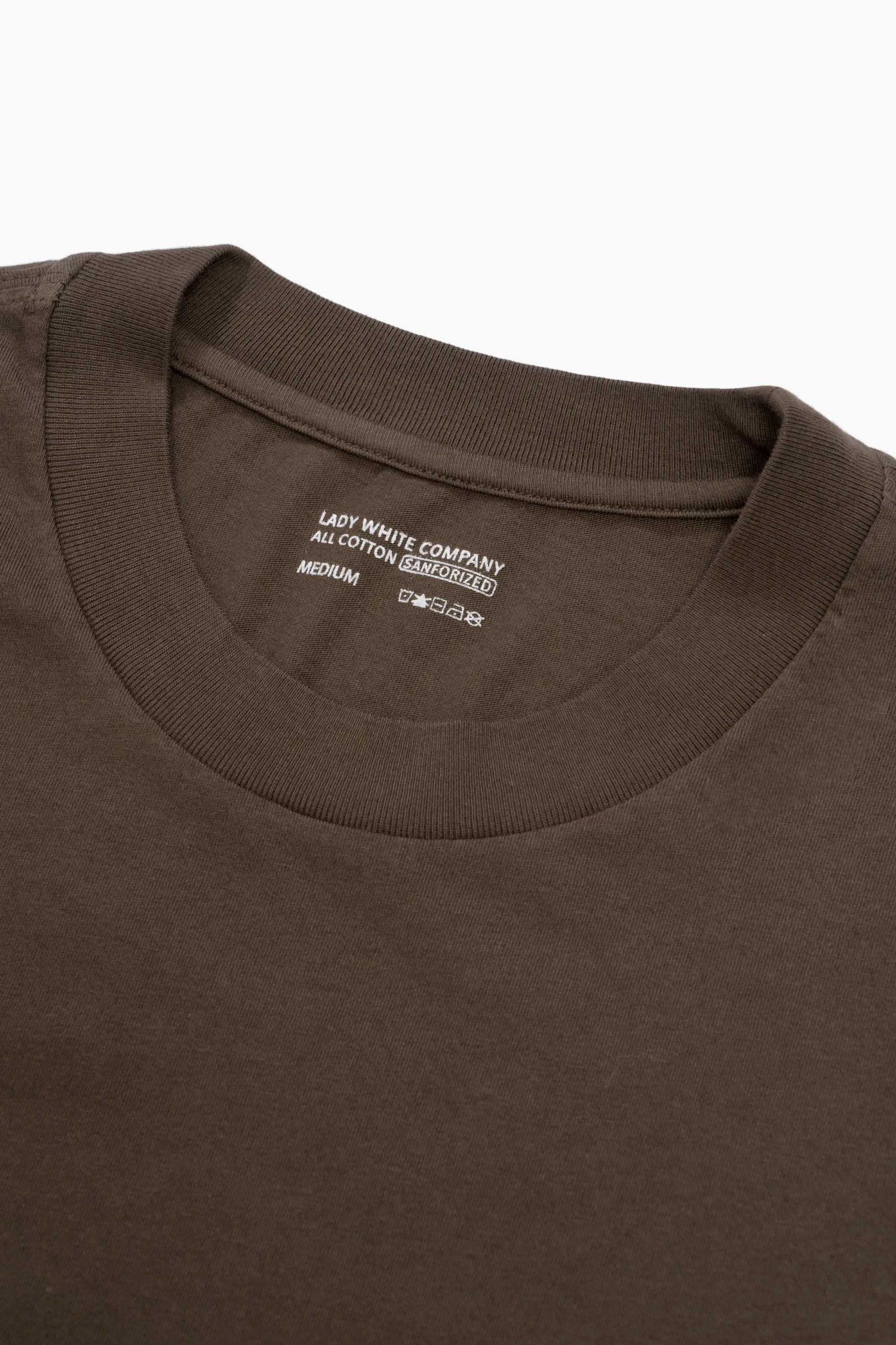 ATHENS T-SHIRT - FIELD BROWN sold by Lady White Co. product image thumbnail 4