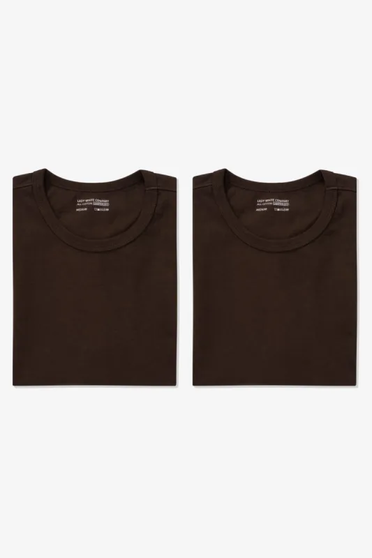 OUR T-SHIRT 2-PACK - FIELD BROWN sold by Lady White Co.