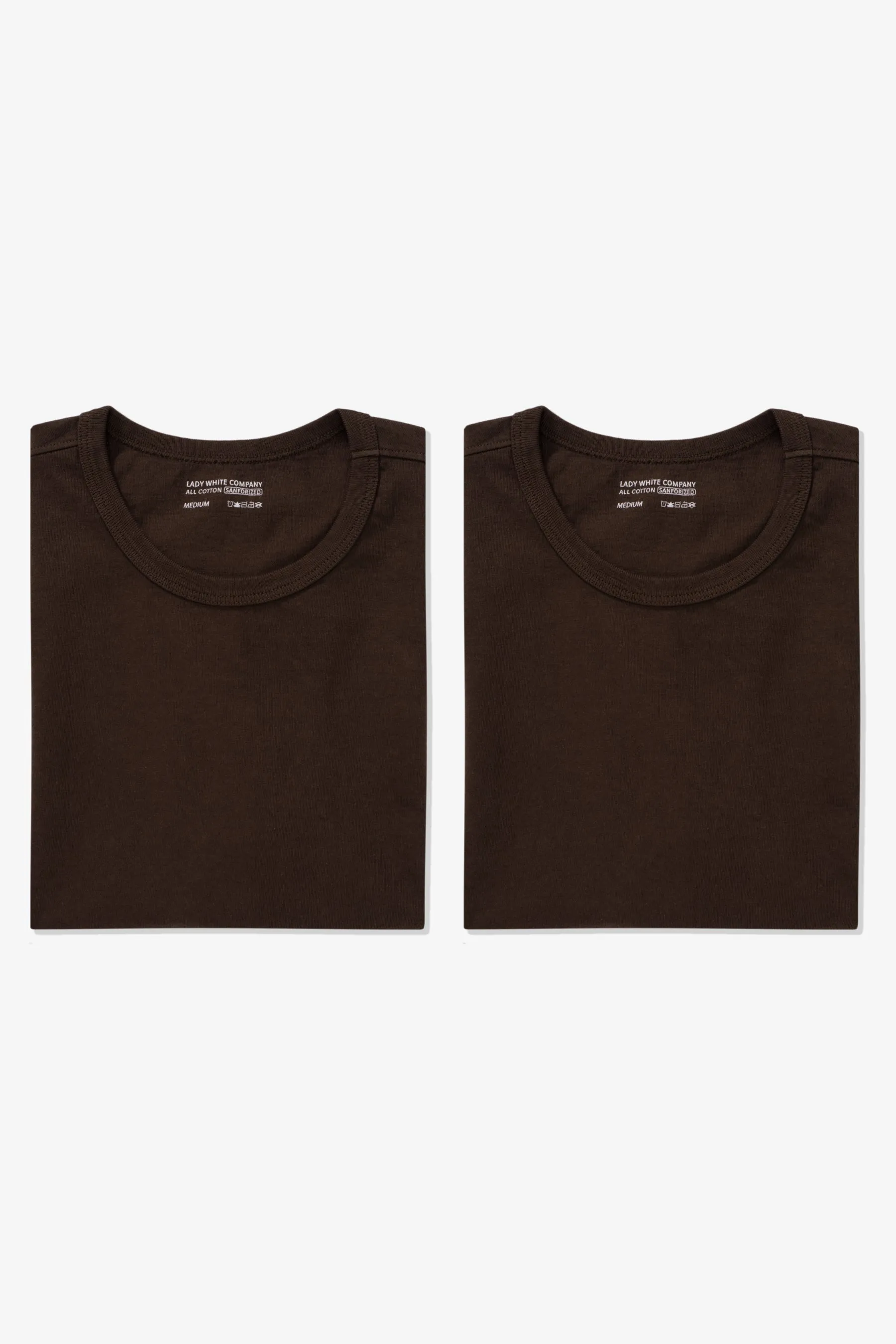 OUR T-SHIRT 2-PACK - FIELD BROWN sold by Lady White Co.