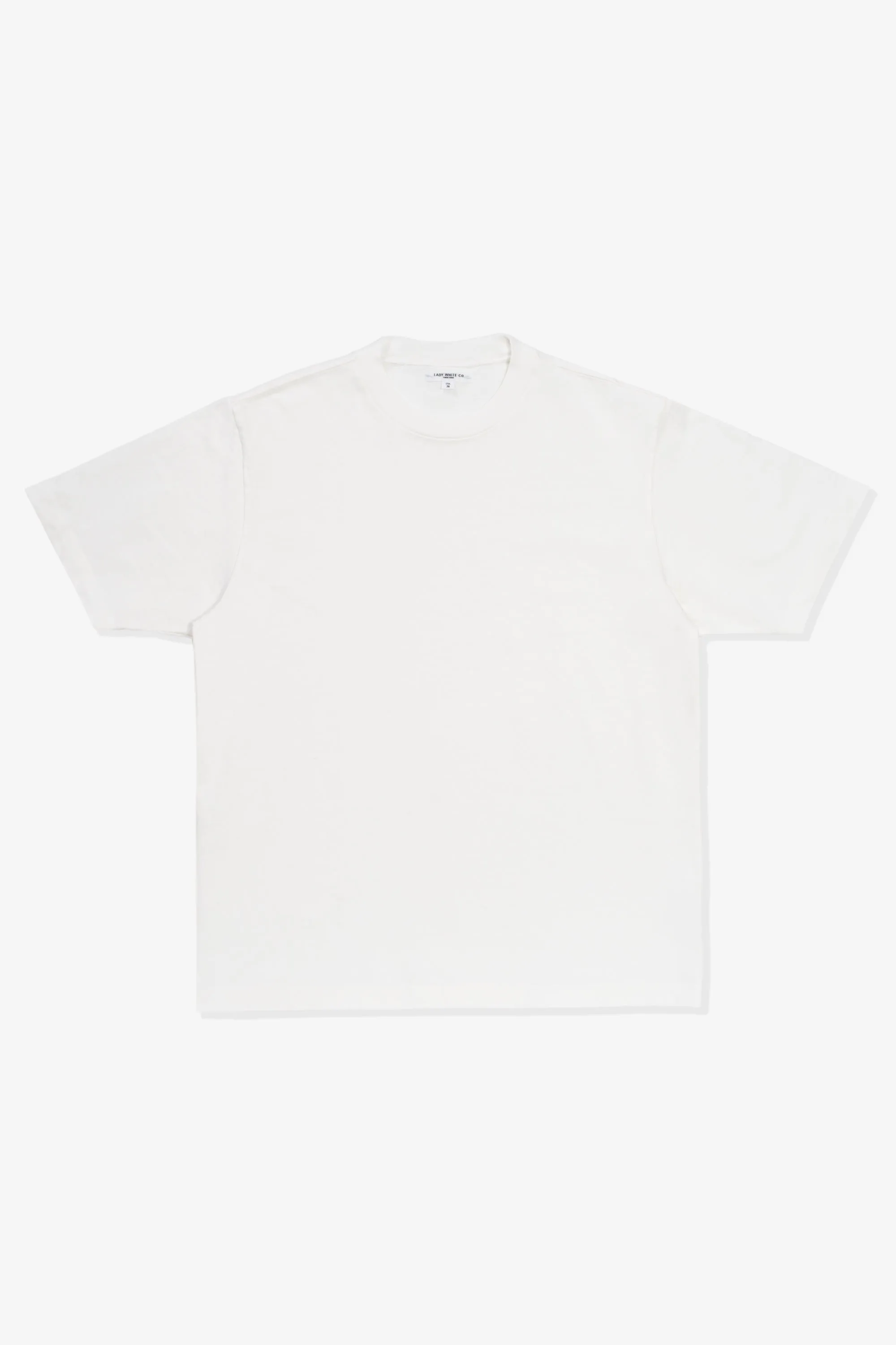 RUGBY T-SHIRT - WHITE sold by Lady White Co.