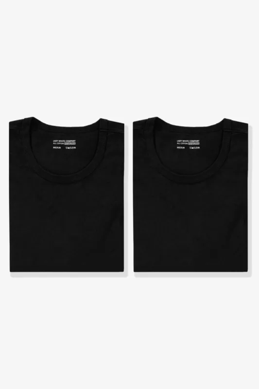 OUR T-SHIRT 2-PACK - BLACK sold by Lady White Co.