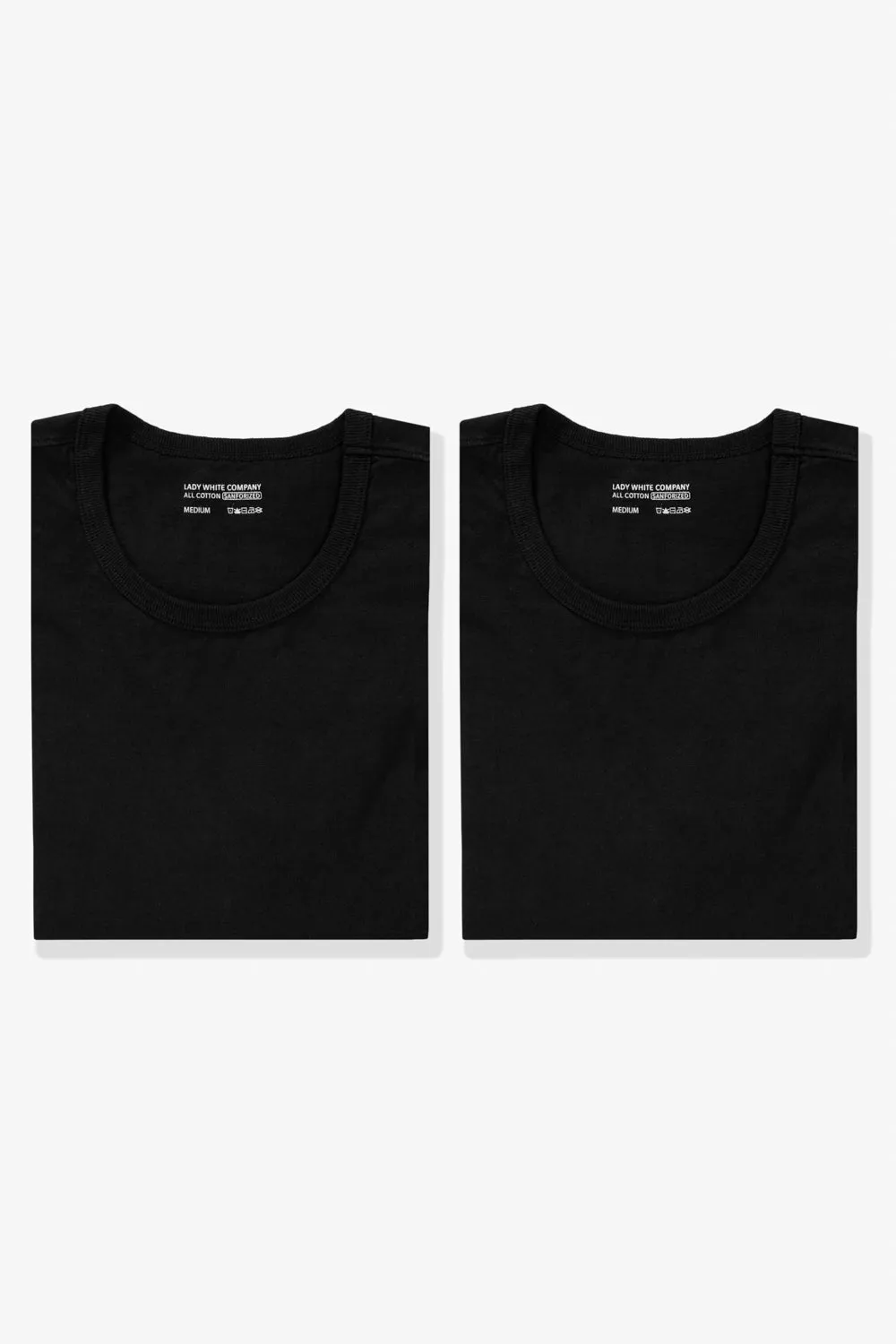 OUR T-SHIRT 2-PACK - BLACK sold by Lady White Co.