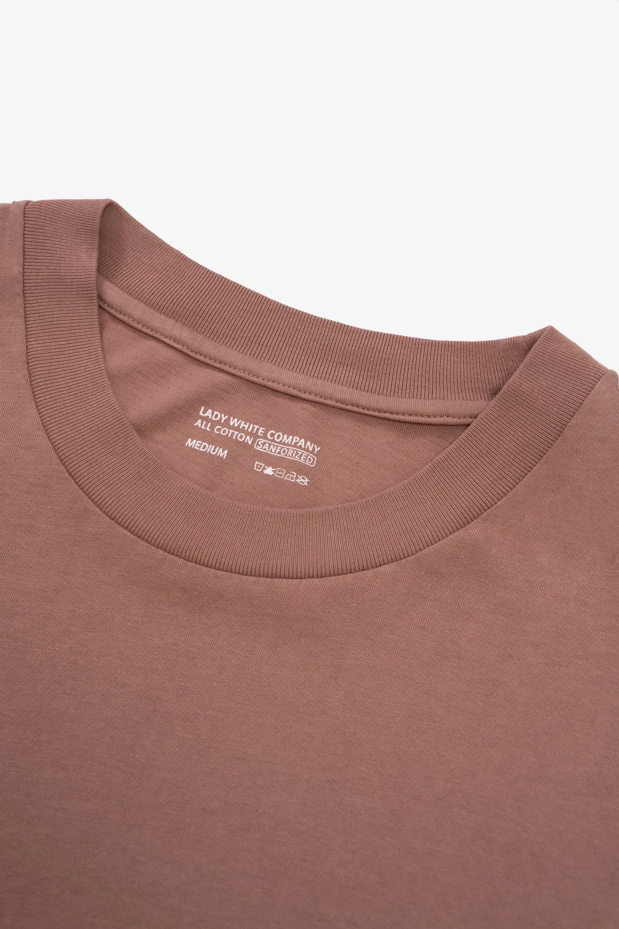 ATHENS T-SHIRT - DEEP MAUVE sold by Lady White Co. product image thumbnail 4