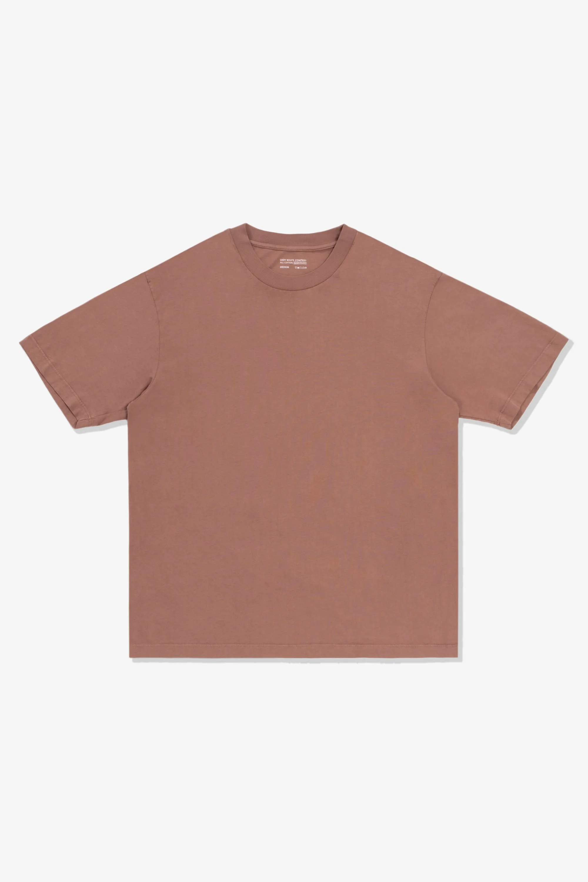 ATHENS T-SHIRT - DEEP MAUVE sold by Lady White Co.