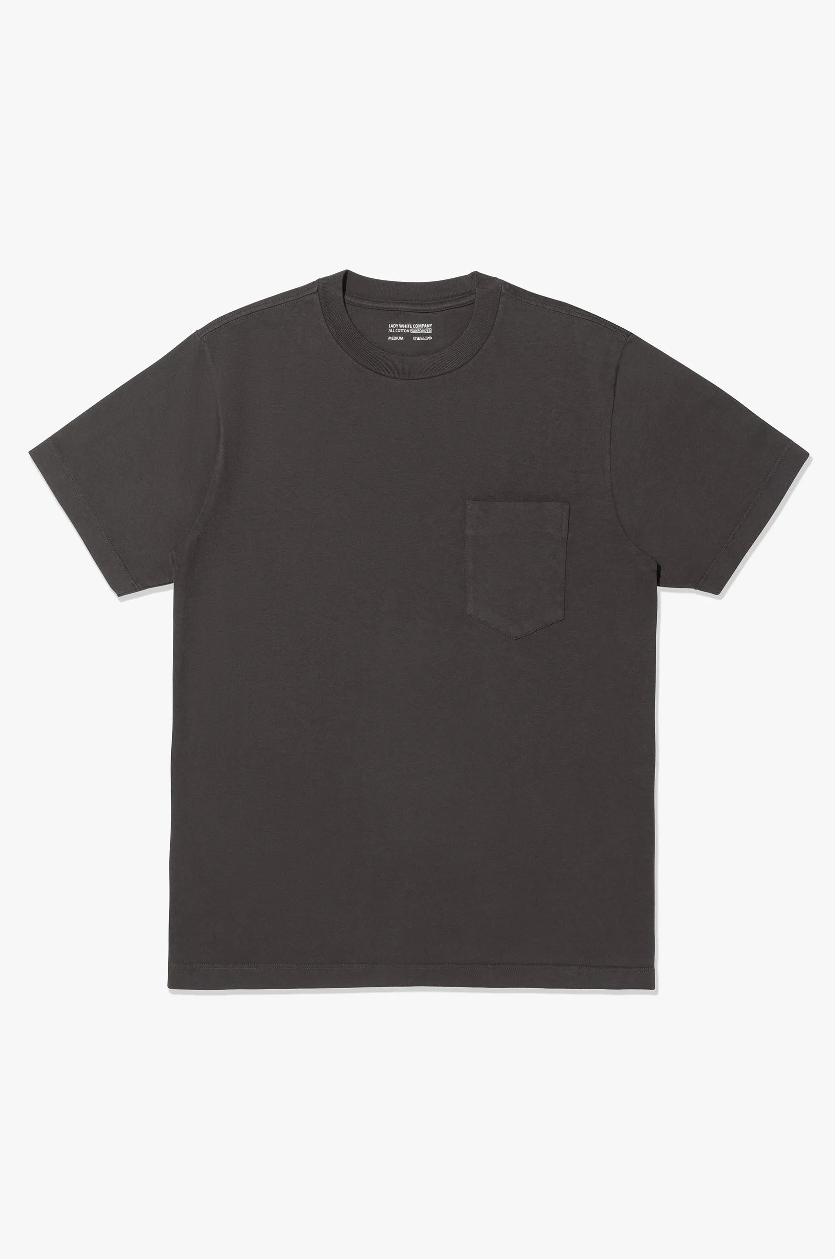 BALTA POCKET T-SHIRT - SLATE sold by Lady White Co.