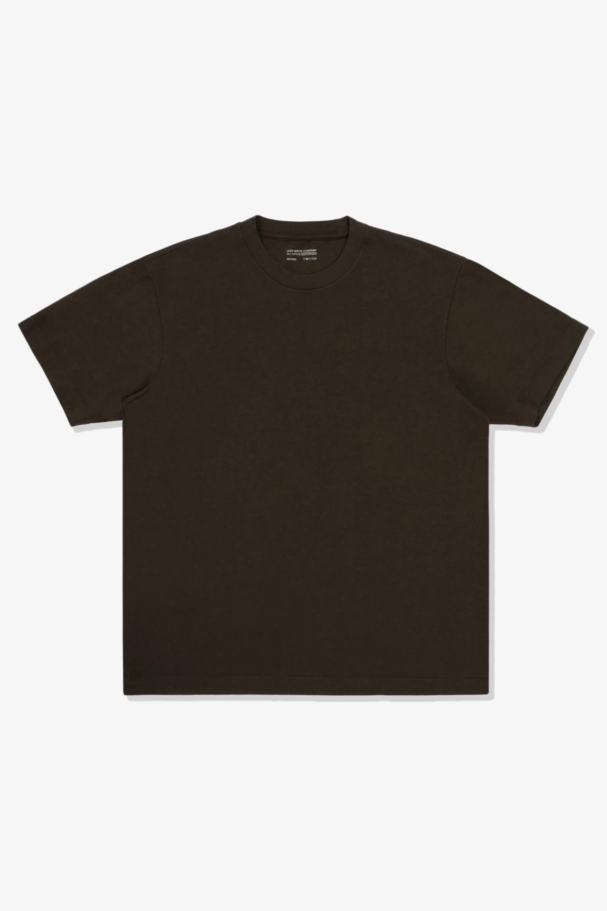 MUNICIPAL T-SHIRT - BLACK OLIVE sold by Lady White Co.