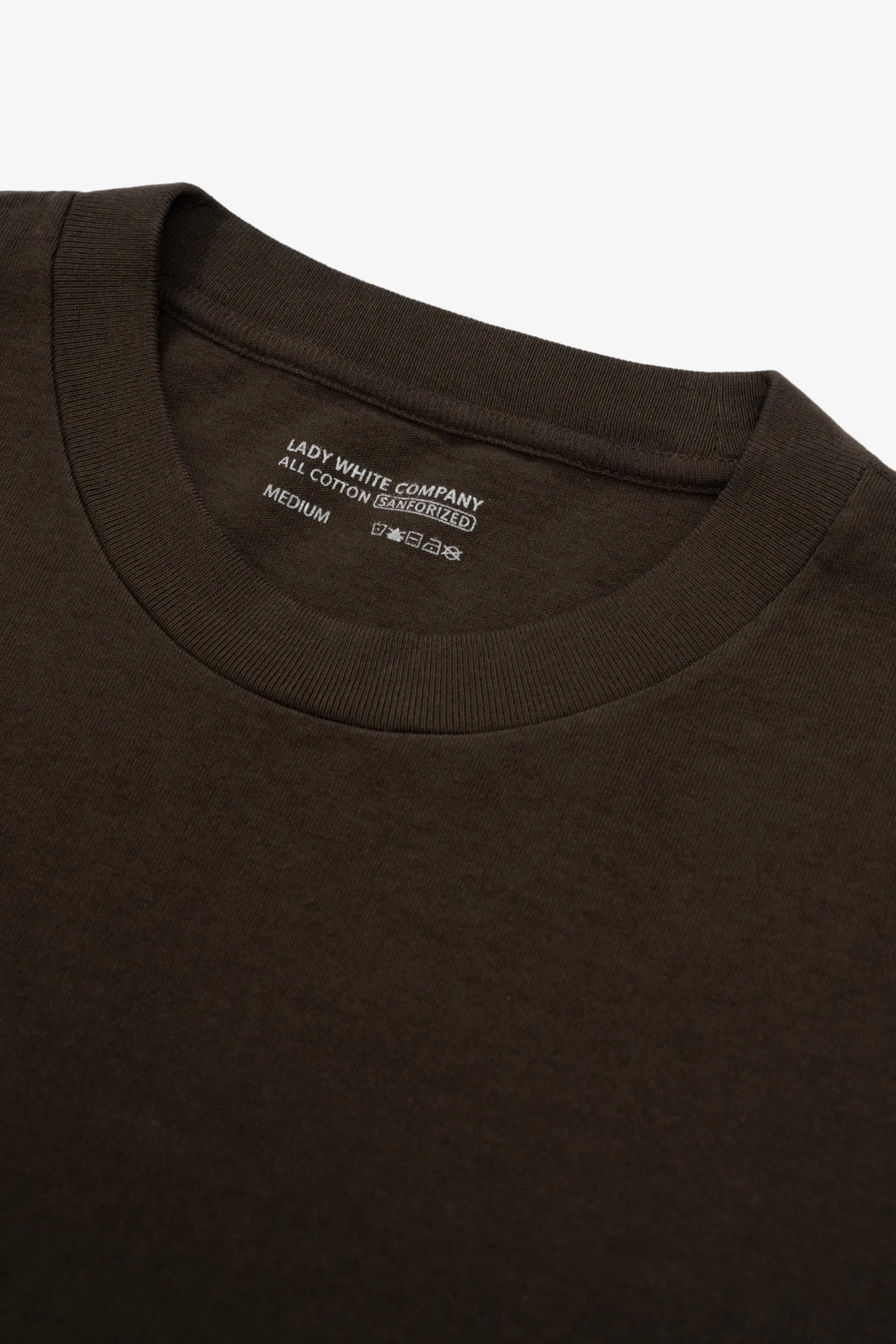 MUNICIPAL T-SHIRT - BLACK OLIVE sold by Lady White Co. product image thumbnail 4