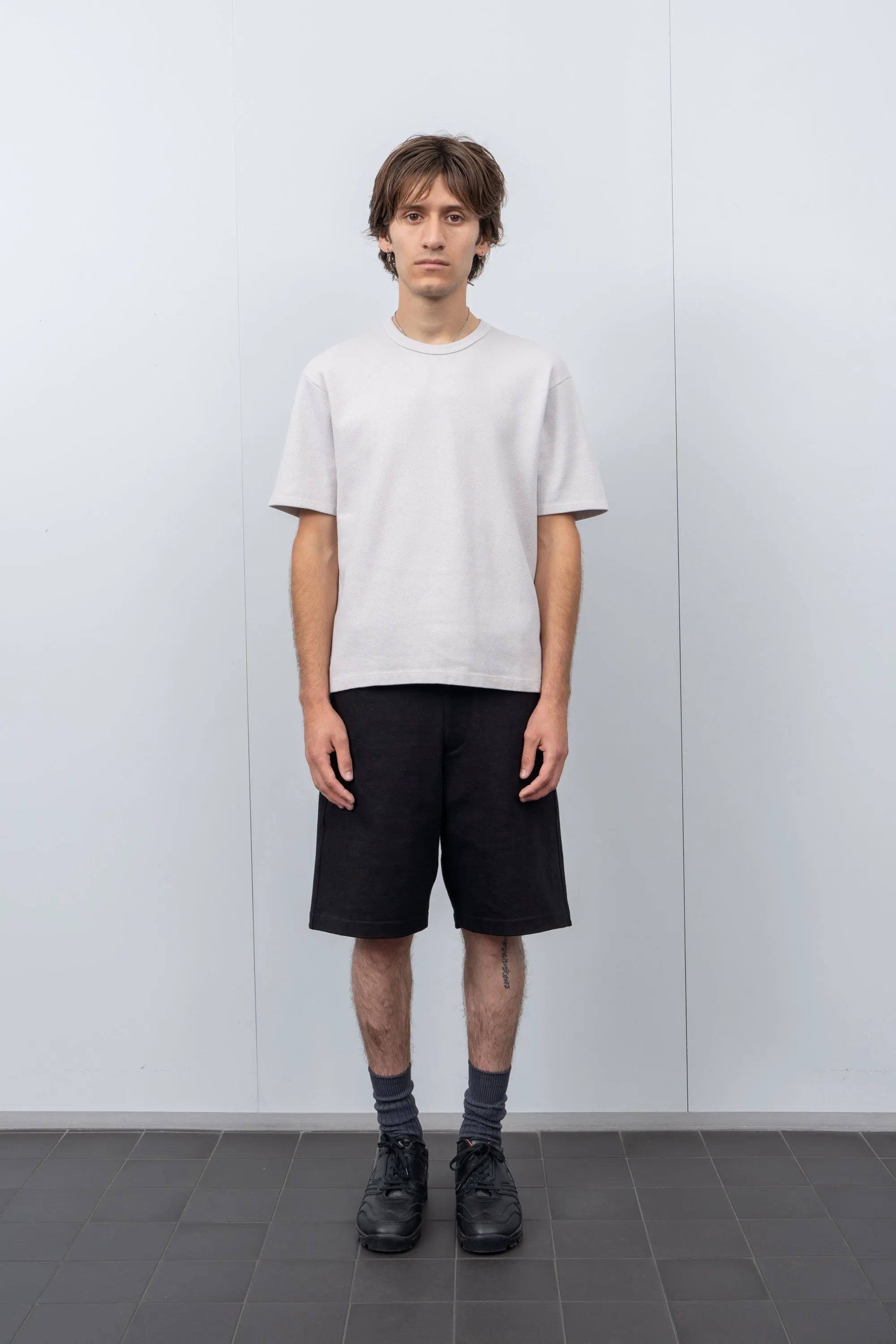 MESH T-SHIRT - GREY MIST sold by Lady White Co. product image thumbnail 2