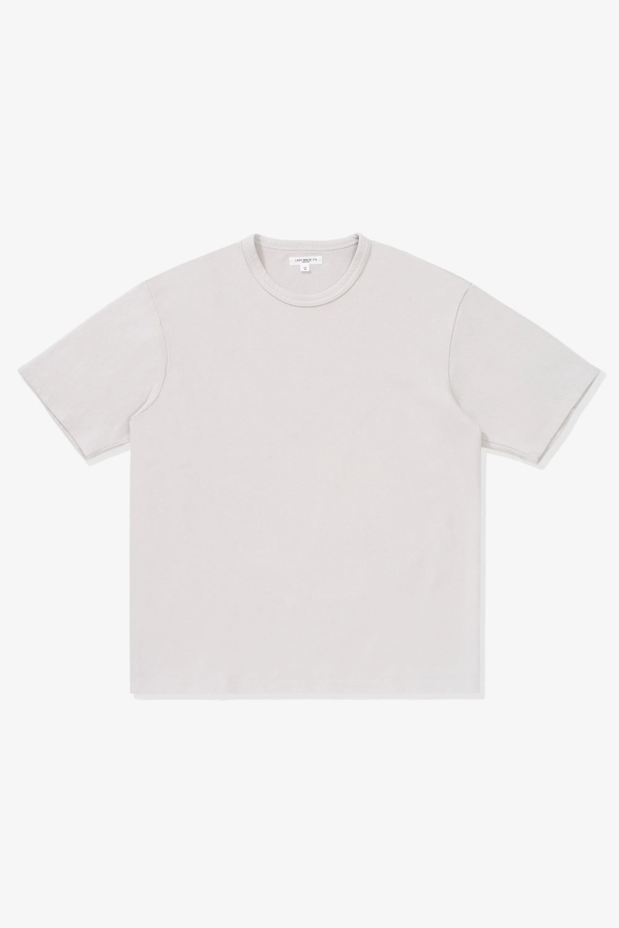 MESH T-SHIRT - GREY MIST sold by Lady White Co.