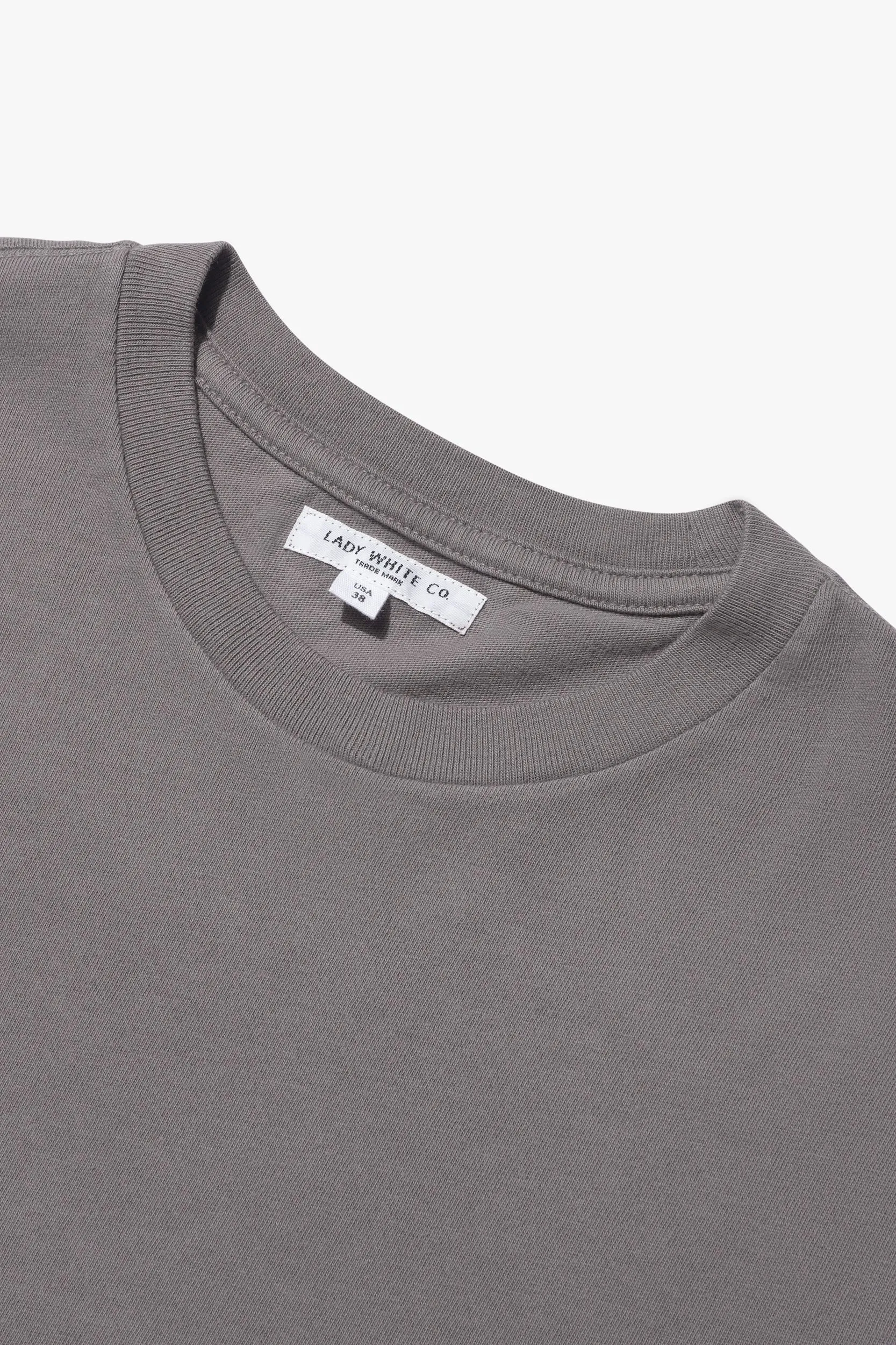 LITE JERSEY - DUST GREY sold by Lady White Co. product image thumbnail 4