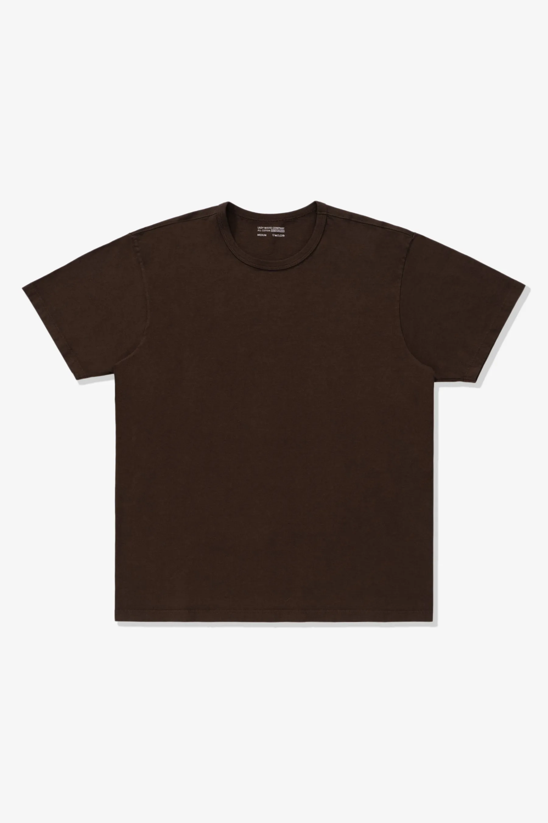 OUR T-SHIRT - FIELD BROWN sold by Lady White Co.