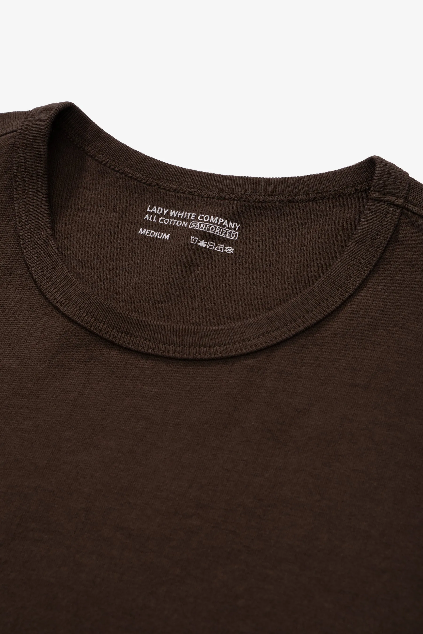 OUR T-SHIRT - FIELD BROWN sold by Lady White Co. product image thumbnail 4