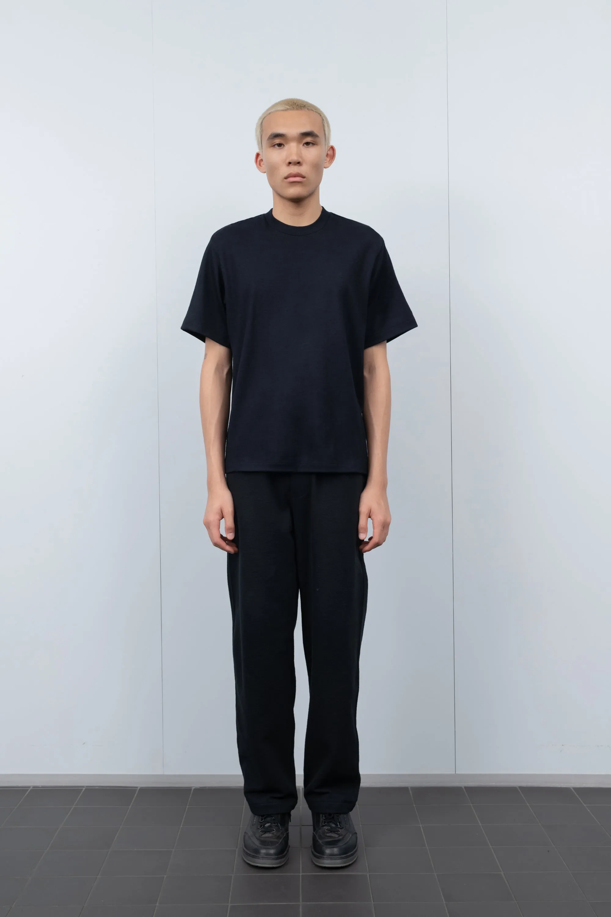 WOOL T-SHIRT - NAVY sold by Lady White Co. product image thumbnail 2