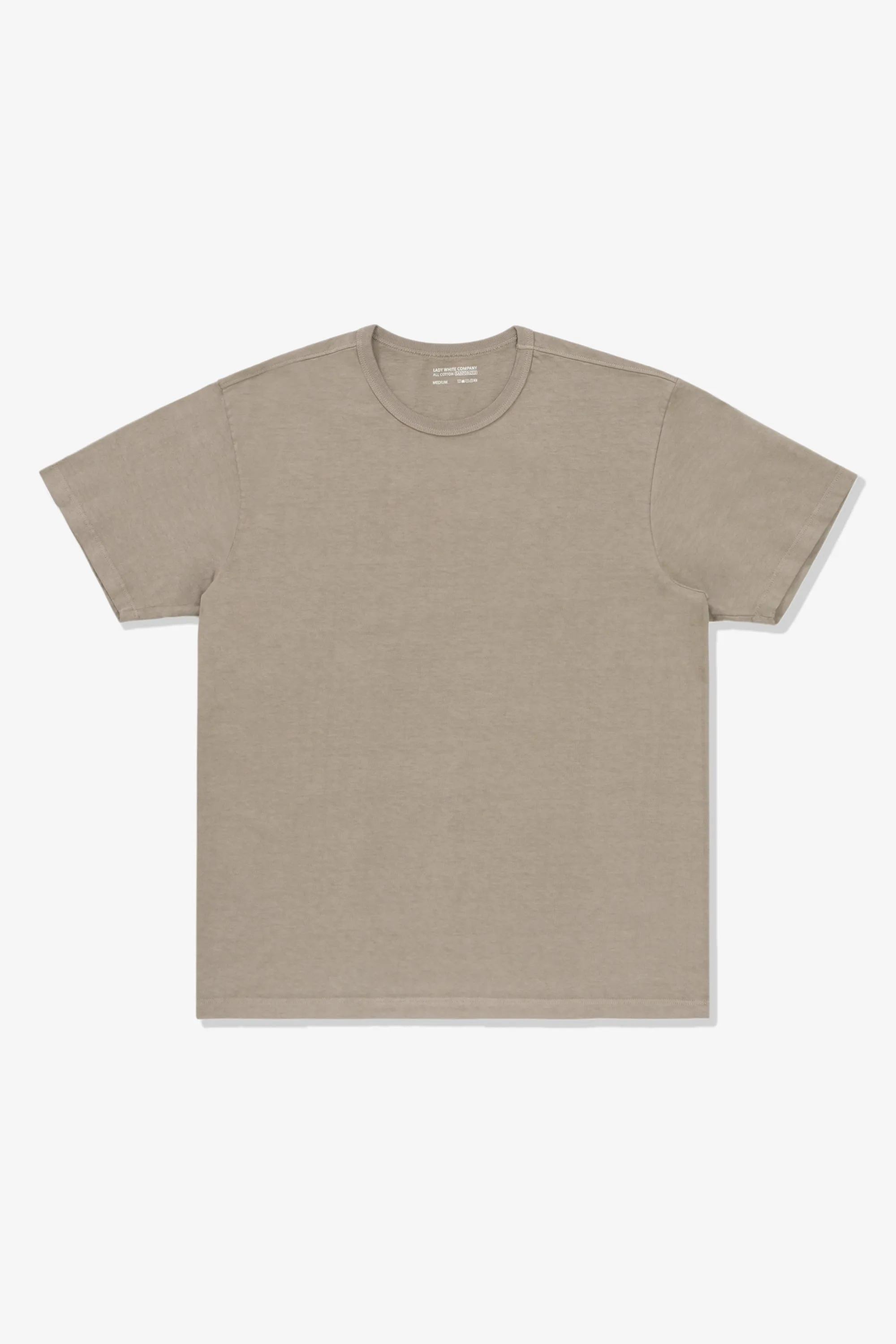 OUR T-SHIRT - ALMOND sold by Lady White Co.