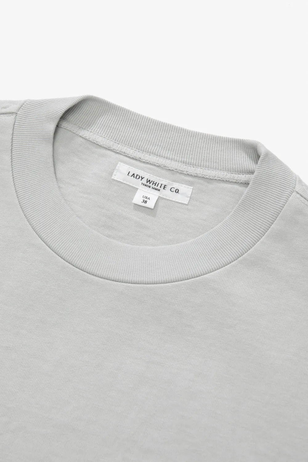 RUGBY T-SHIRT - STONE GREY sold by Lady White Co. product image thumbnail 3