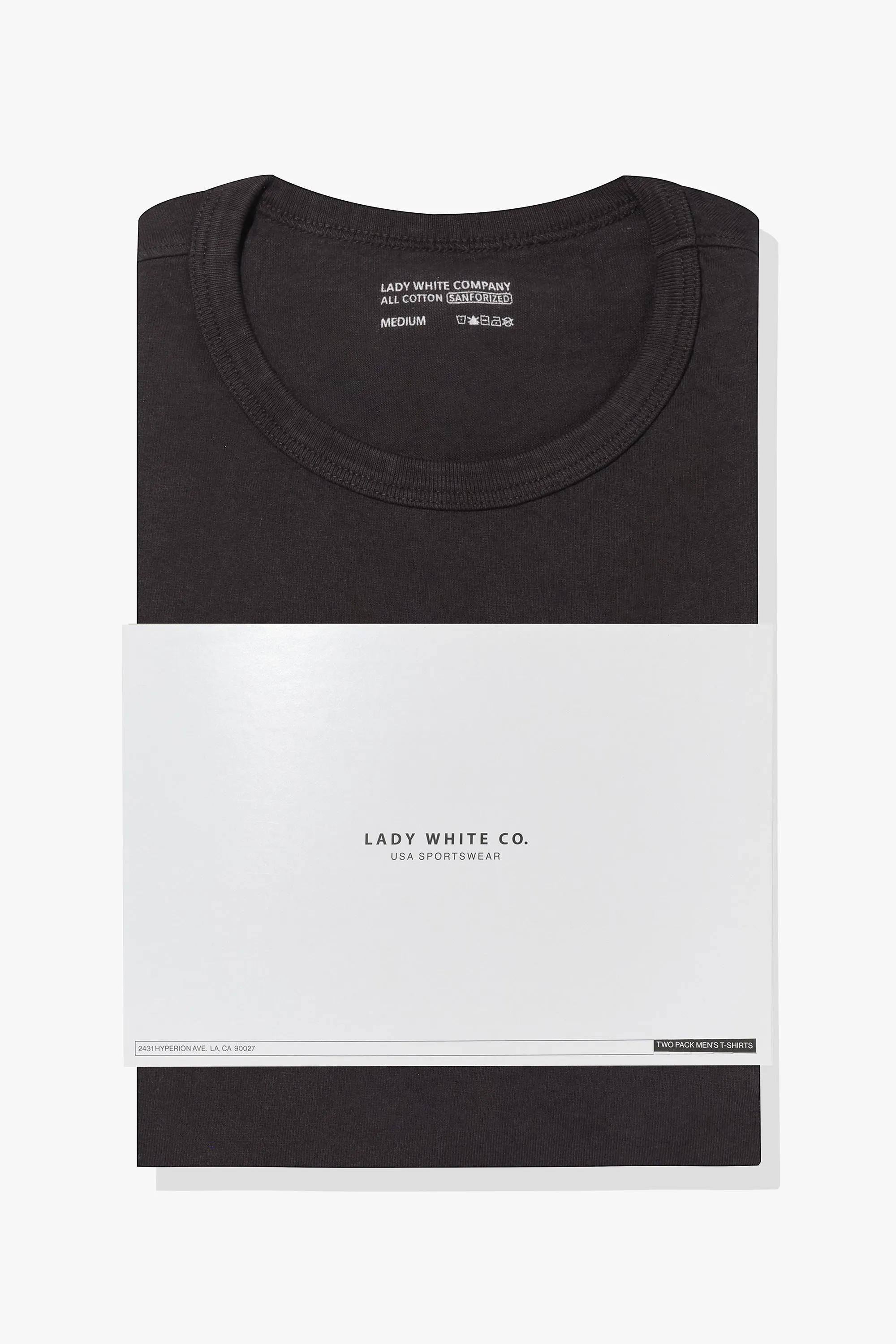 OUR T-SHIRT 2-PACK - PITCH NAVY sold by Lady White Co. product image thumbnail 4