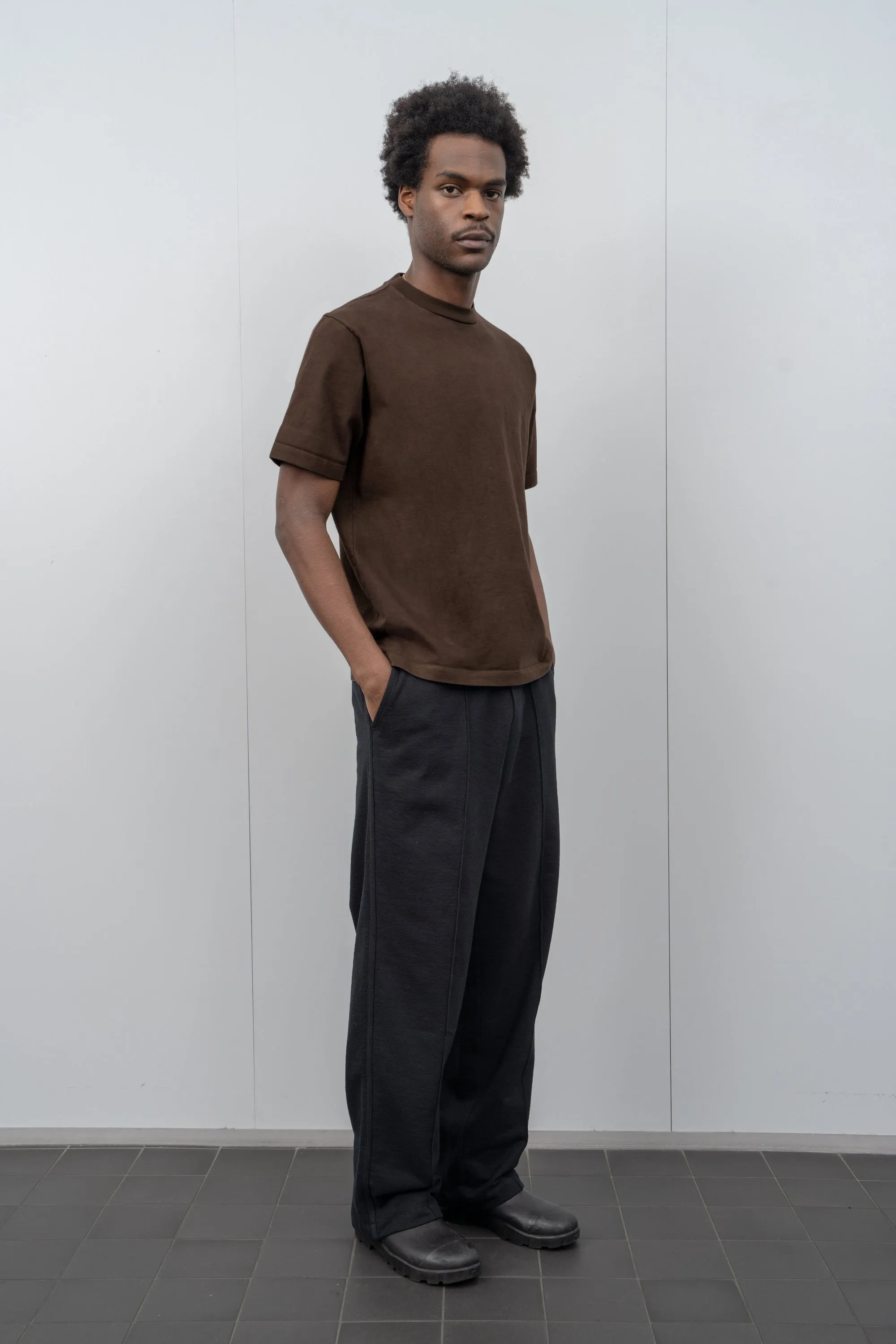 RUGBY T-SHIRT - FIELD BROWN sold by Lady White Co. product image thumbnail 3