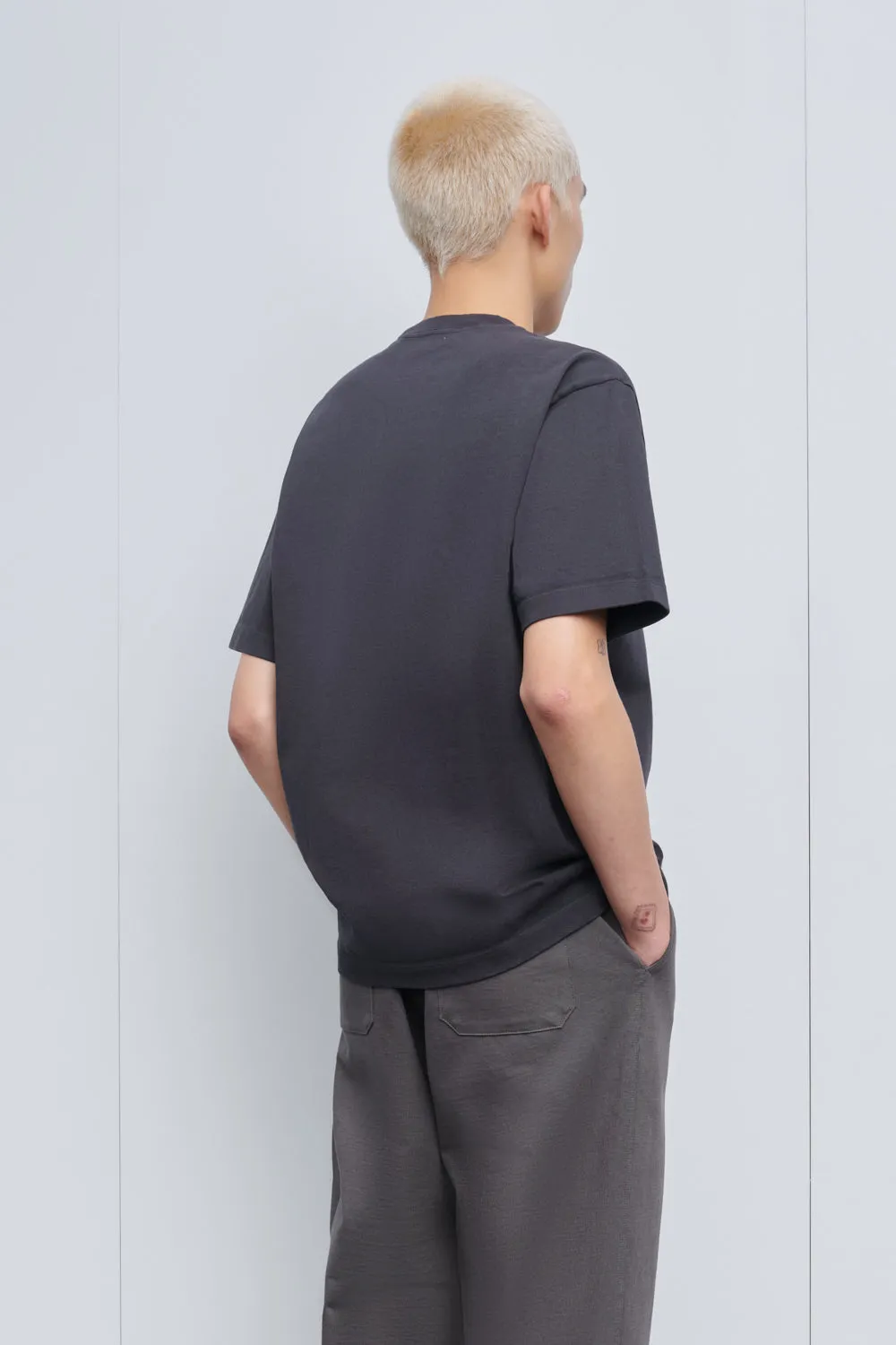 RUGBY T-SHIRT - CHARCOAL sold by Lady White Co. product image thumbnail 3