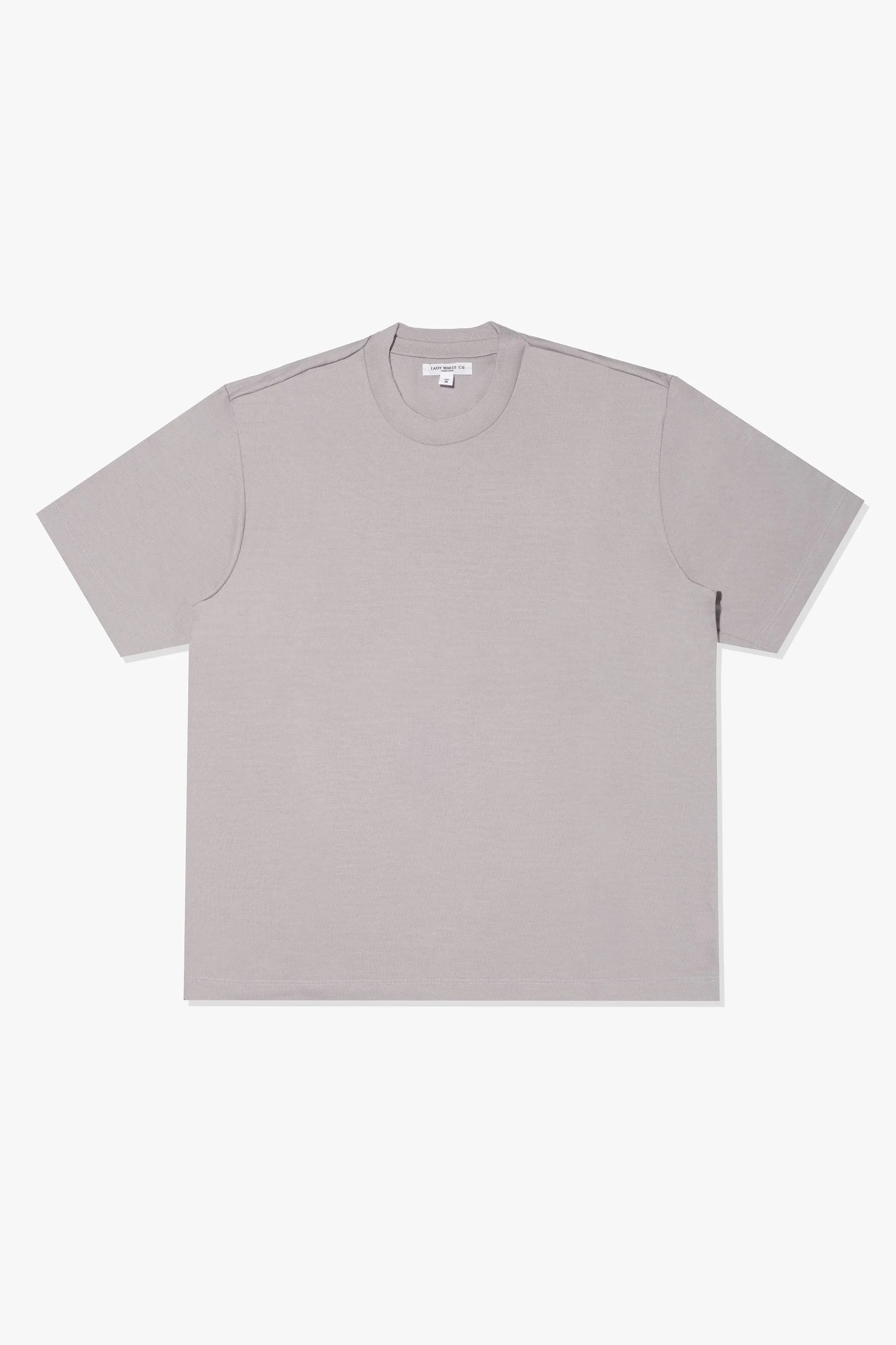 WOOL T-SHIRT - DOVE sold by Lady White Co.