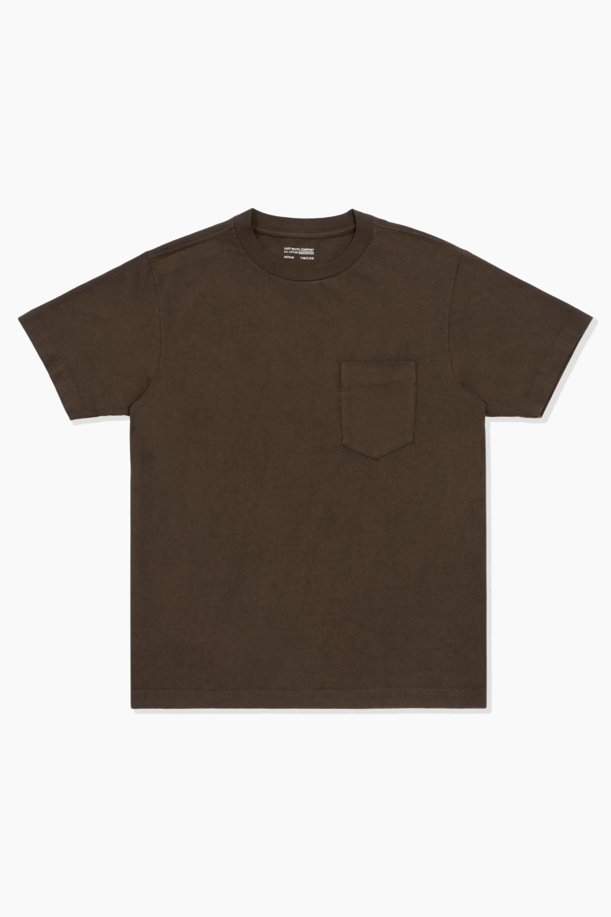 BALTA POCKET T-SHIRT - FIELD BROWN sold by Lady White Co.