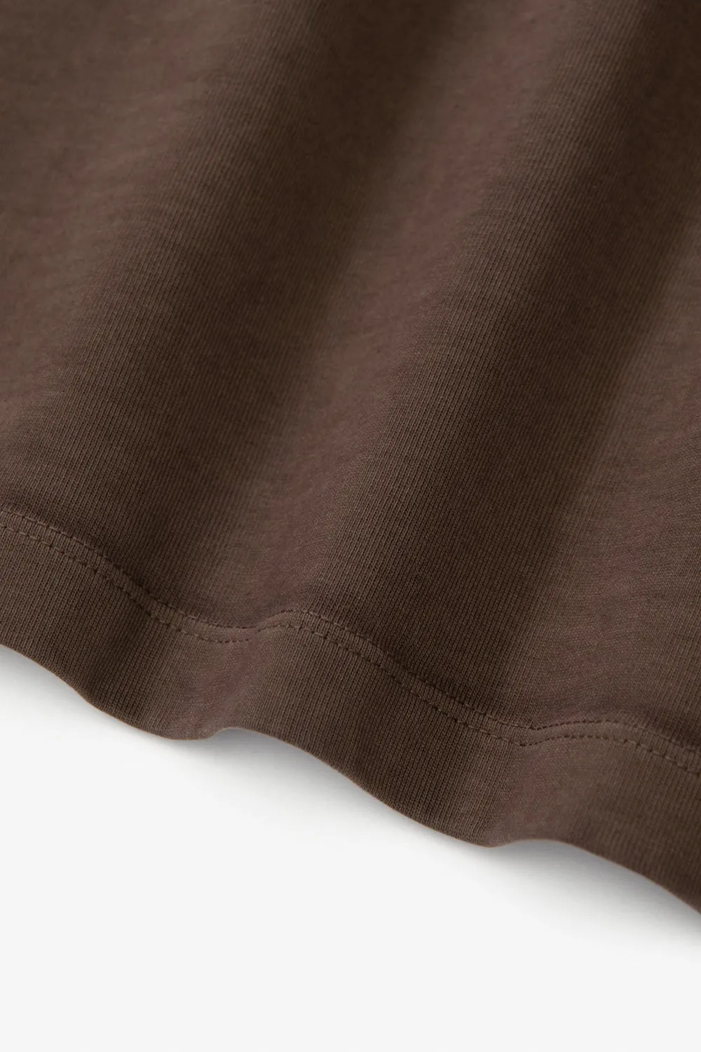 RUGBY T-SHIRT - DARK TAUPE sold by Lady White Co. product image thumbnail 5