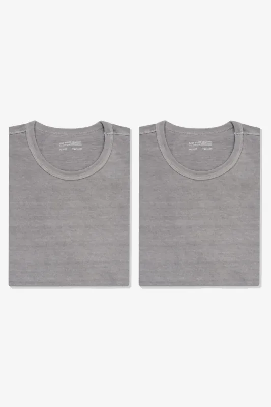 OUR T-SHIRT 2-PACK - LIGHT GRINDLE sold by Lady White Co.