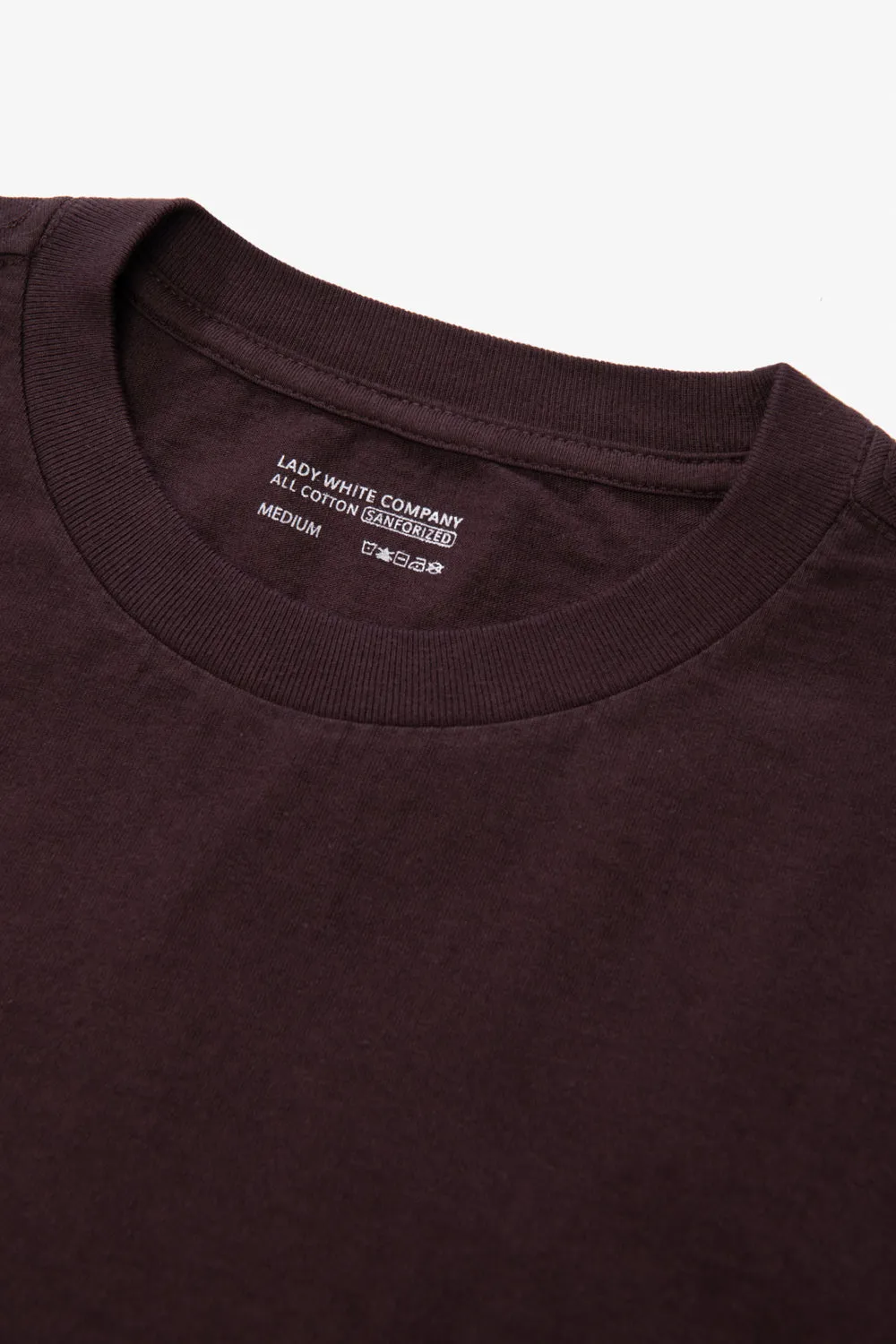 BALTA POCKET T-SHIRT - RAISIN sold by Lady White Co. product image thumbnail 4