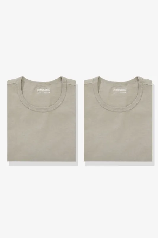 OUR T-SHIRT 2-PACK - TAUPE FOG sold by Lady White Co.
