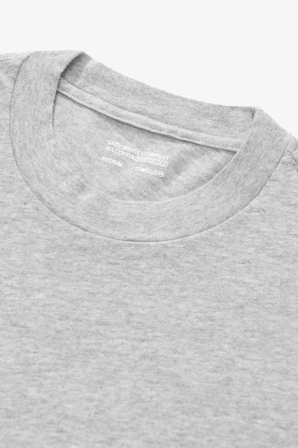 ATHENS T-SHIRT - HEATHER GREY sold by Lady White Co. product image thumbnail 2