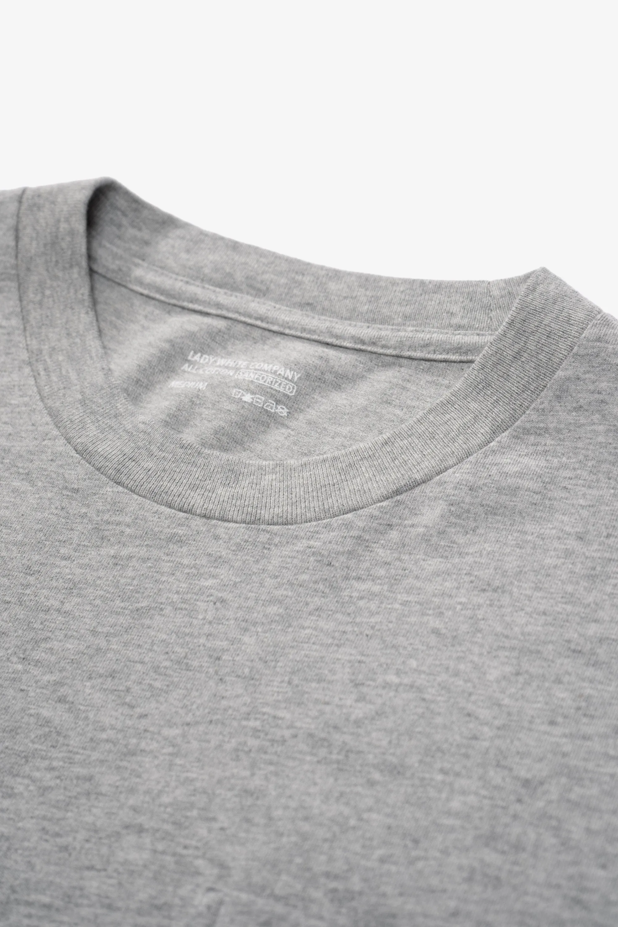 BALTA POCKET T-SHIRT - HEATHER GREY sold by Lady White Co. product image thumbnail 2