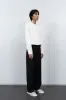 TRIPANEL L/S T-SHIRT - WHITE sold by Lady White Co.