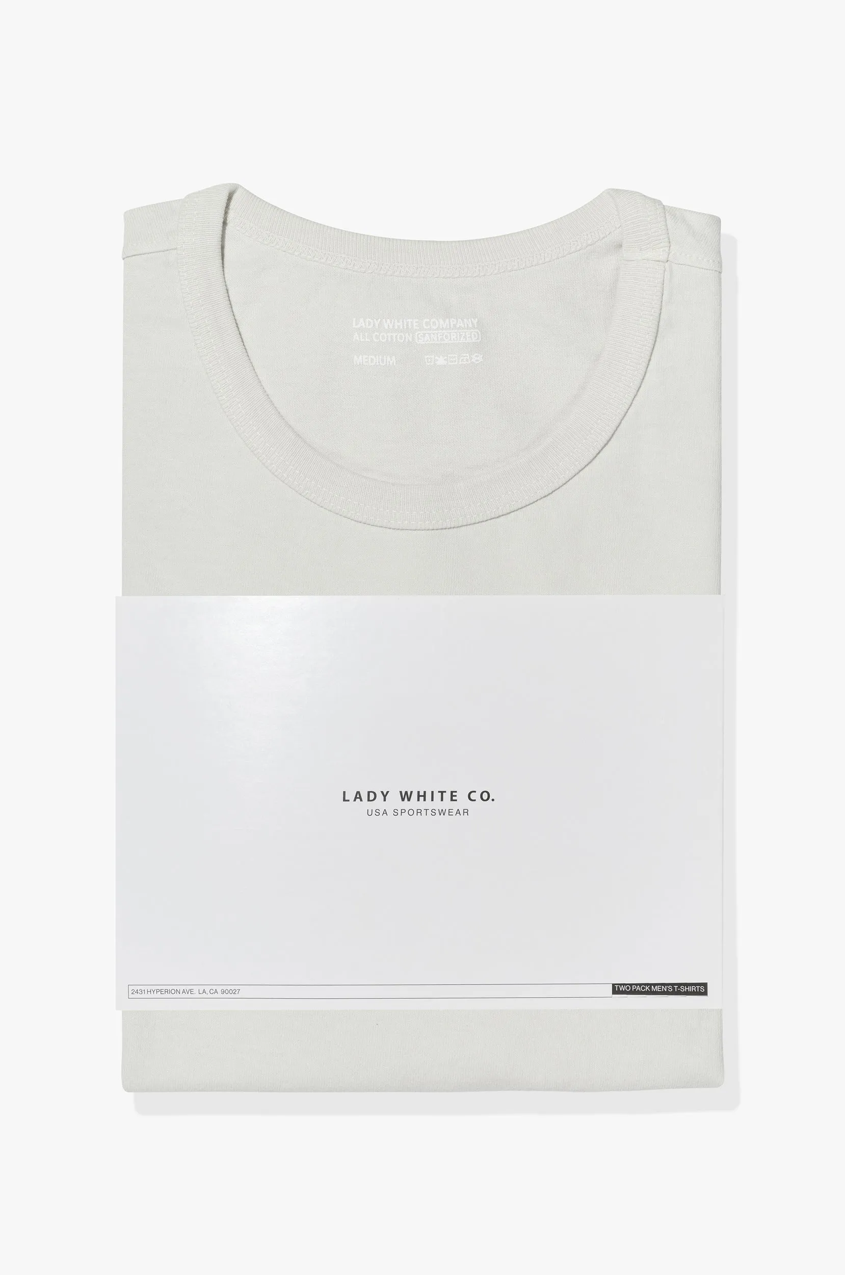 OUR T-SHIRT 2-PACK - OFF WHITE sold by Lady White Co. product image thumbnail 5