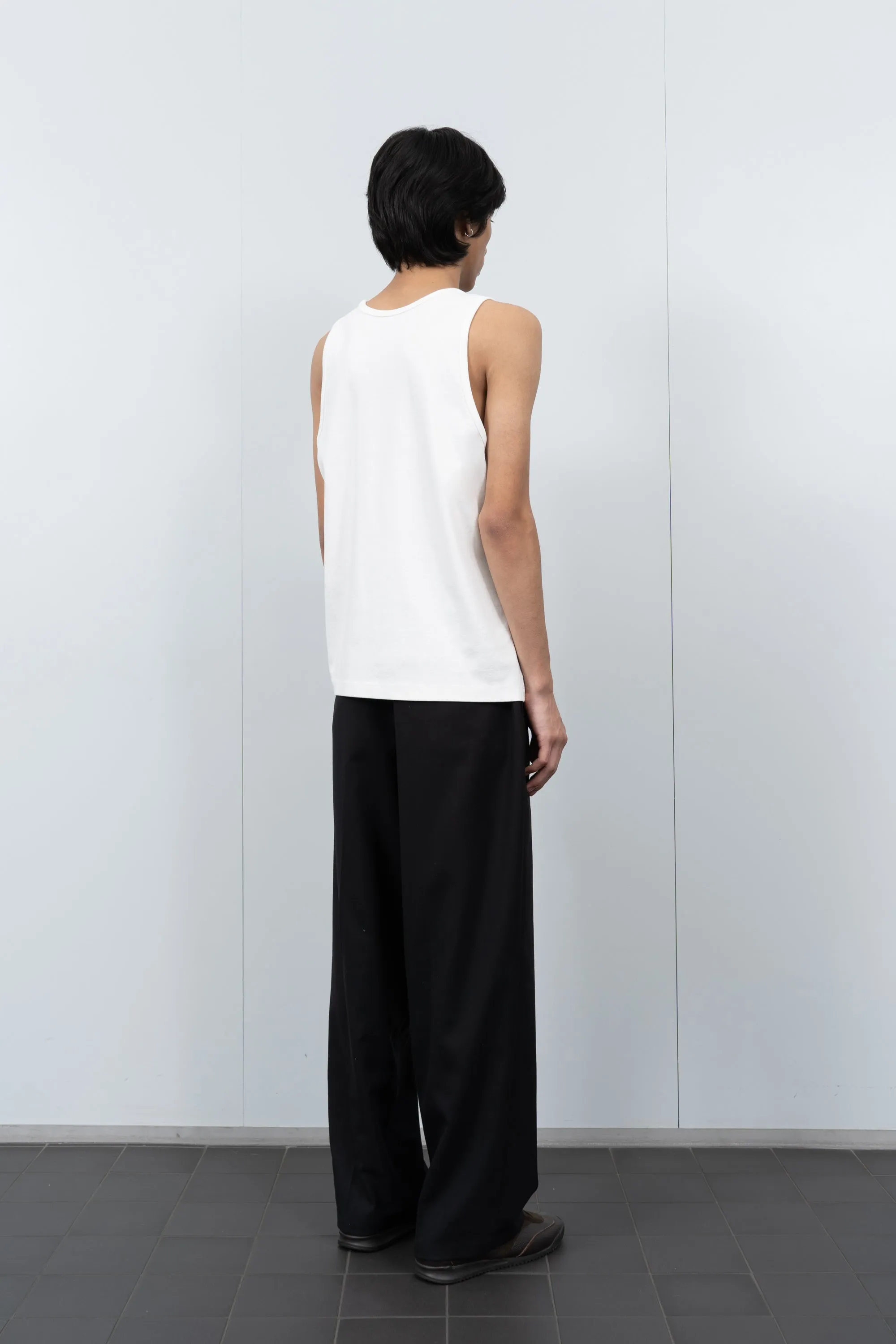 MAN-TLE TANK TOP - WHITE sold by Lady White Co. product image thumbnail 3