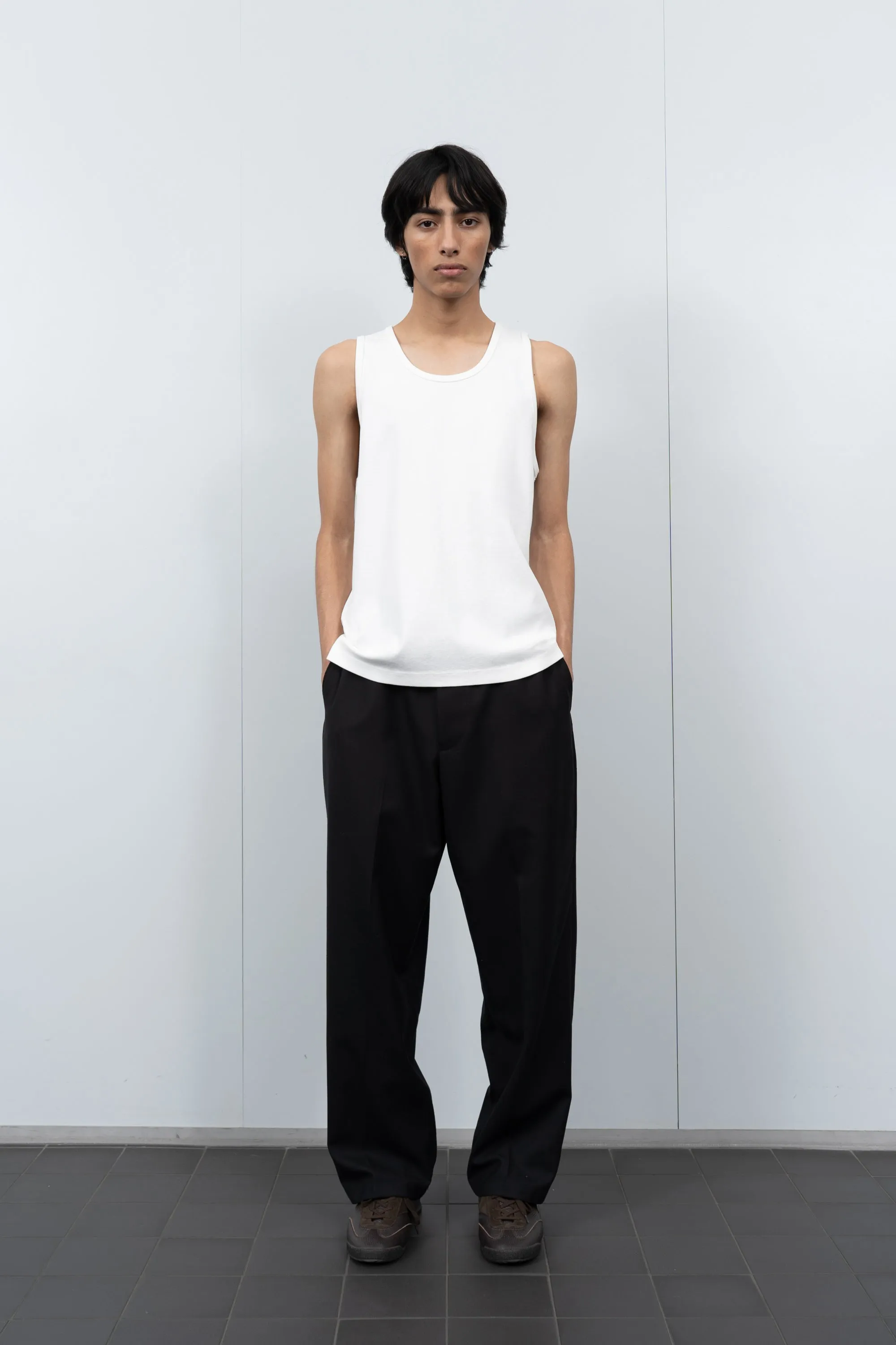 MAN-TLE TANK TOP - WHITE sold by Lady White Co. product image thumbnail 2