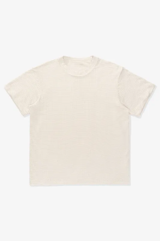 2-PLY GAUZE T-SHIRT - SOLAR GREY made by Lady White Co.