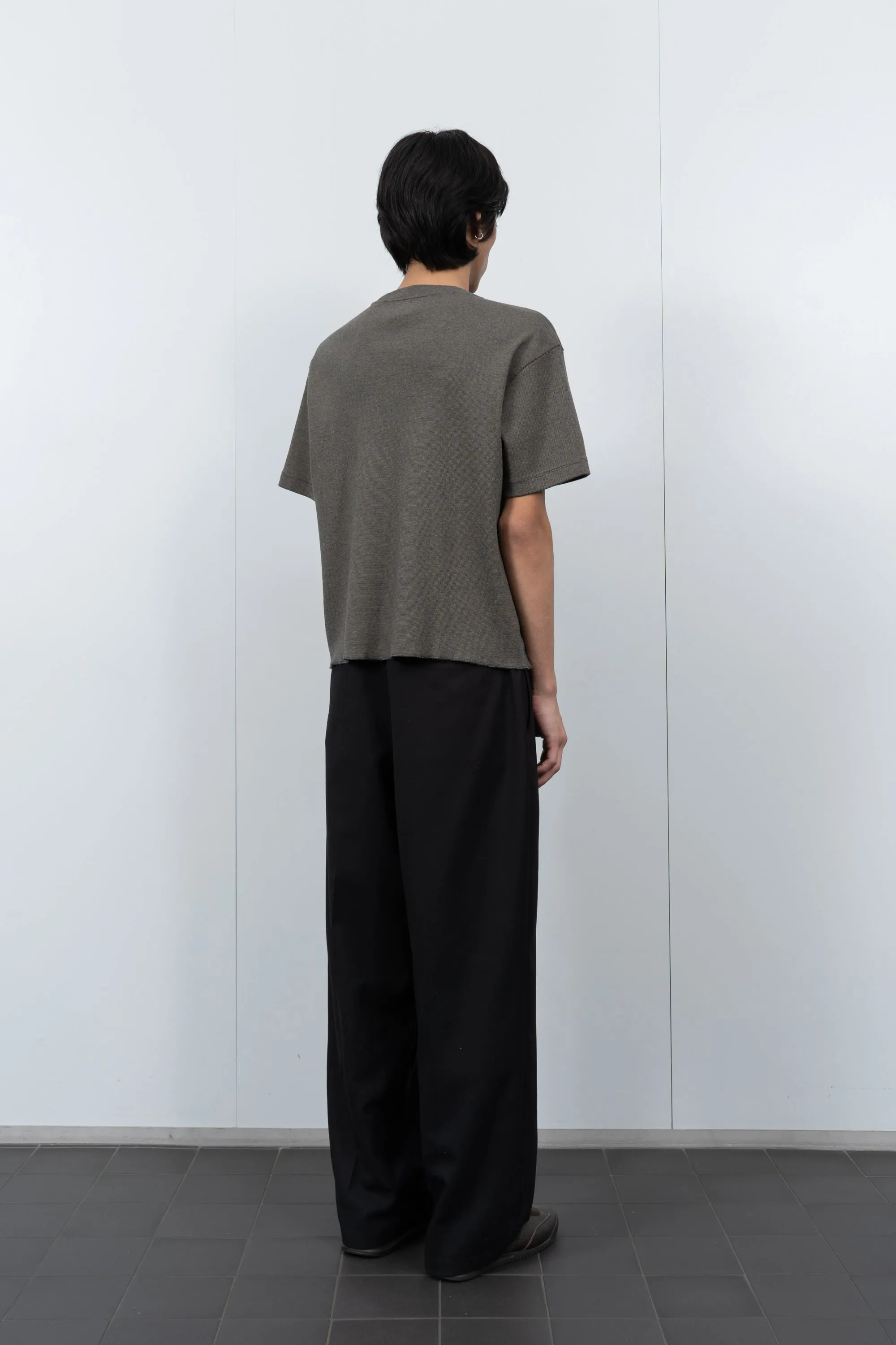 SIERRA STRIPE T-SHIRT - ANVIL GREY/BLACK sold by Lady White Co. product image thumbnail 3