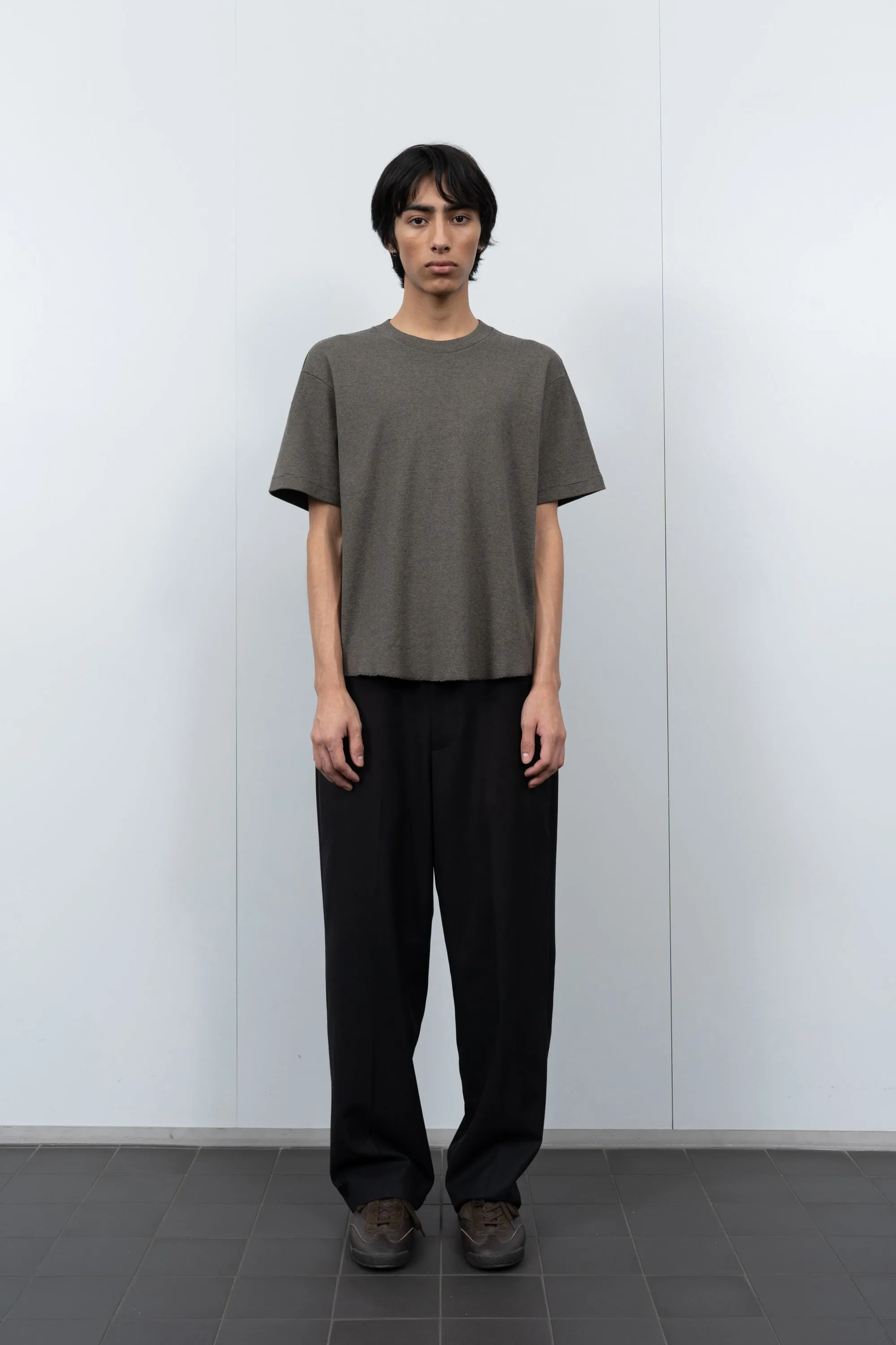 SIERRA STRIPE T-SHIRT - ANVIL GREY/BLACK sold by Lady White Co. product image thumbnail 2