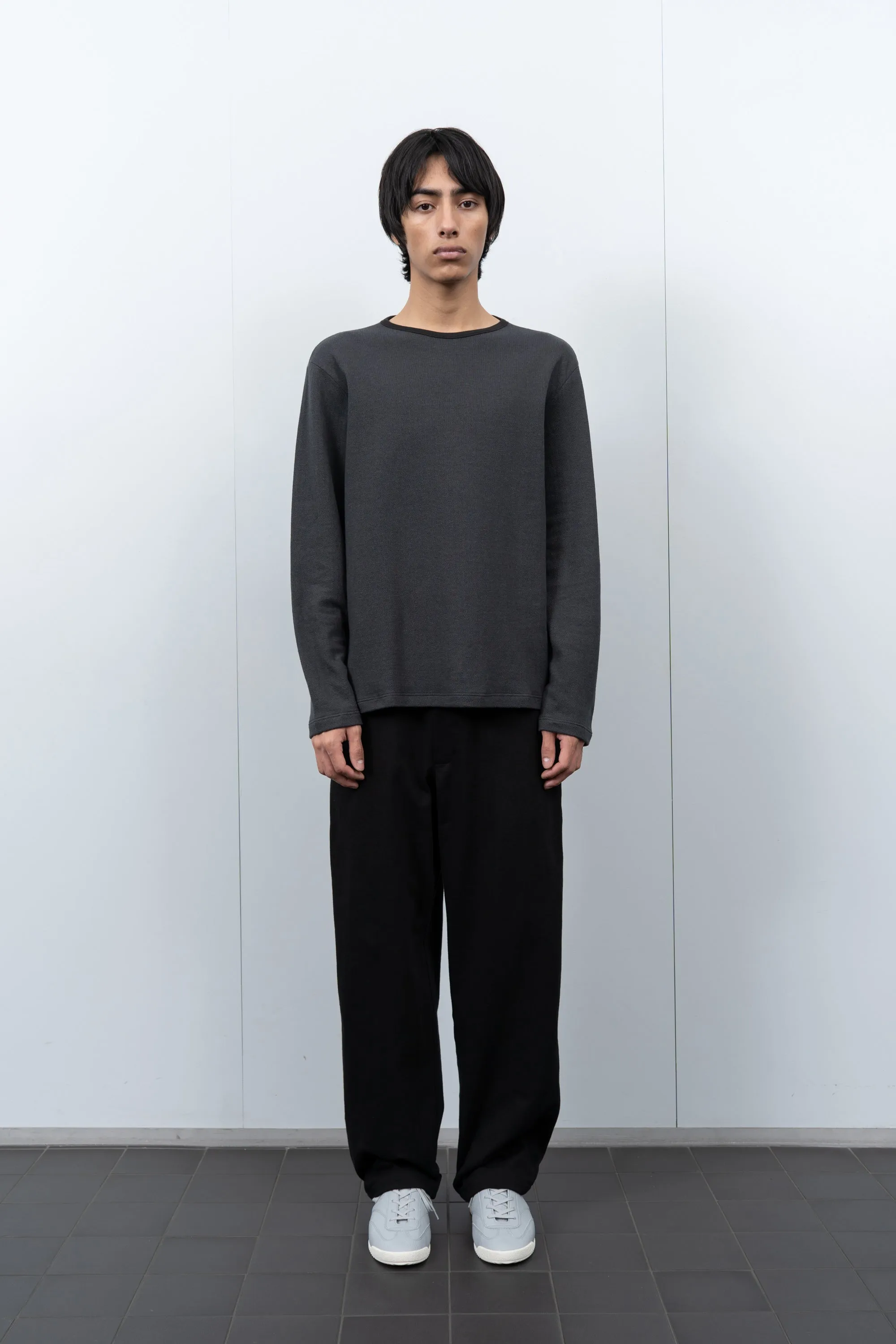 DOUBLE KNIT SWEATER - SHADOW sold by Lady White Co. product image thumbnail 2