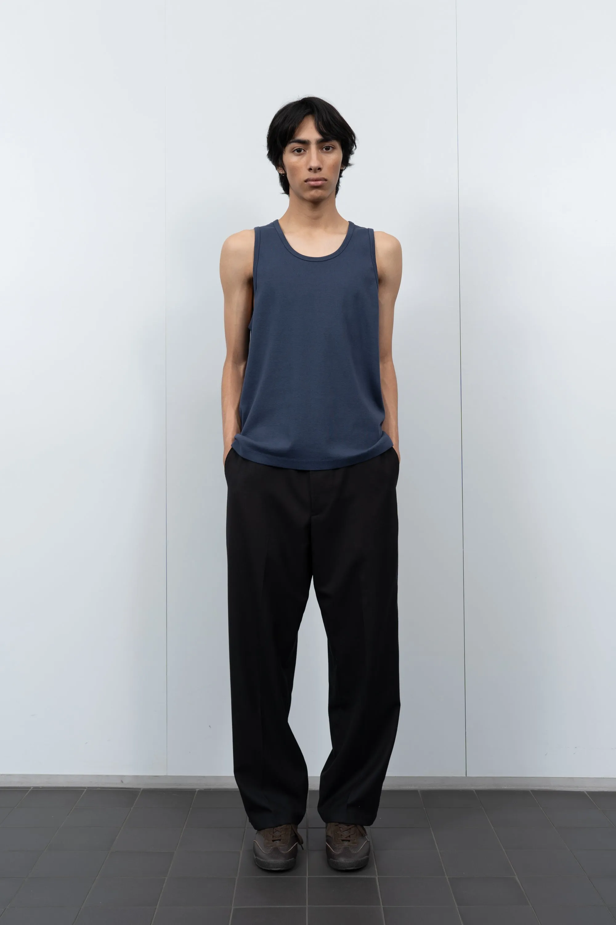 MAN-TLE TANK TOP - MAN-TLE STEEL BLUE sold by Lady White Co. product image thumbnail 2