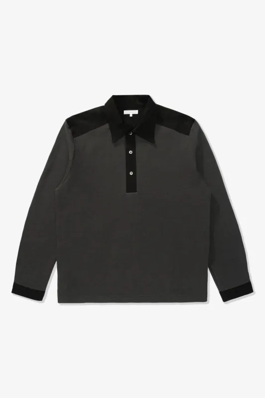 DOUBLE KNIT POLO - SHADOW sold by Lady White Co.
