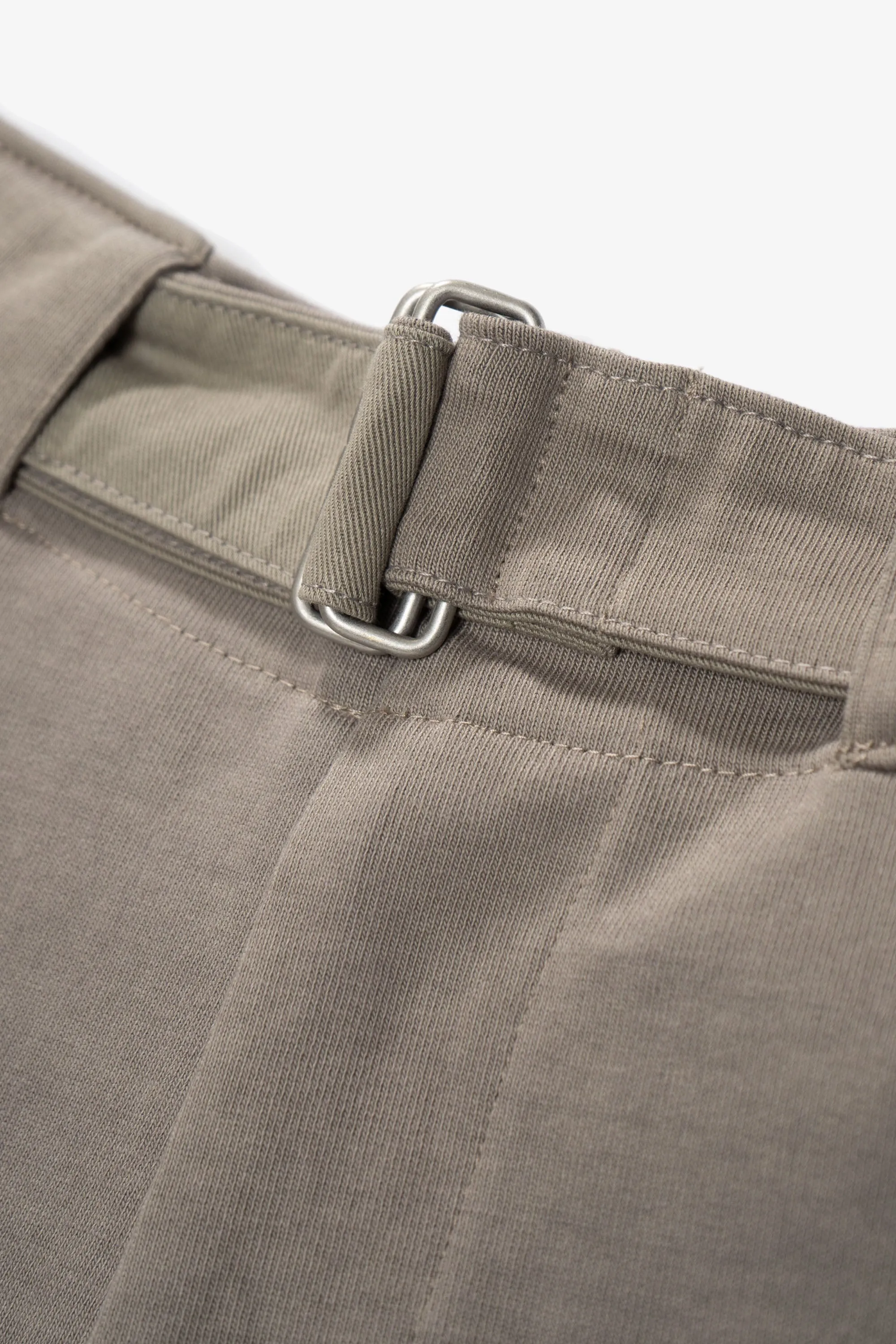BELTED JERSEY TROUSER - ANVIL GREY sold by Lady White Co. product image thumbnail 4