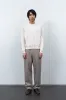 2-PLY GAUZE CREWNECK - SOLAR GREY sold by Lady White Co.