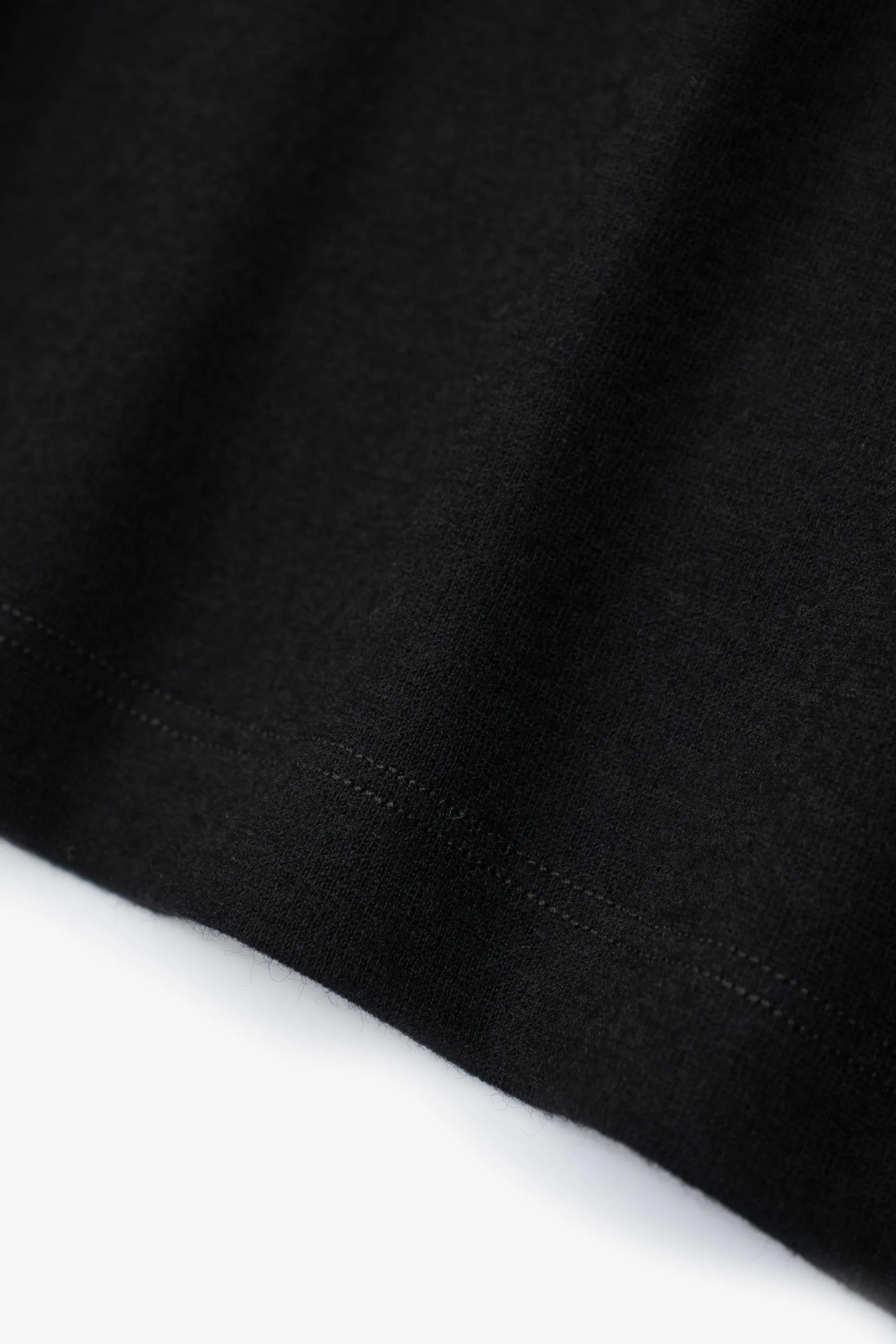 SUMMER WOOL POLO - BLACK sold by Lady White Co. product image thumbnail 5