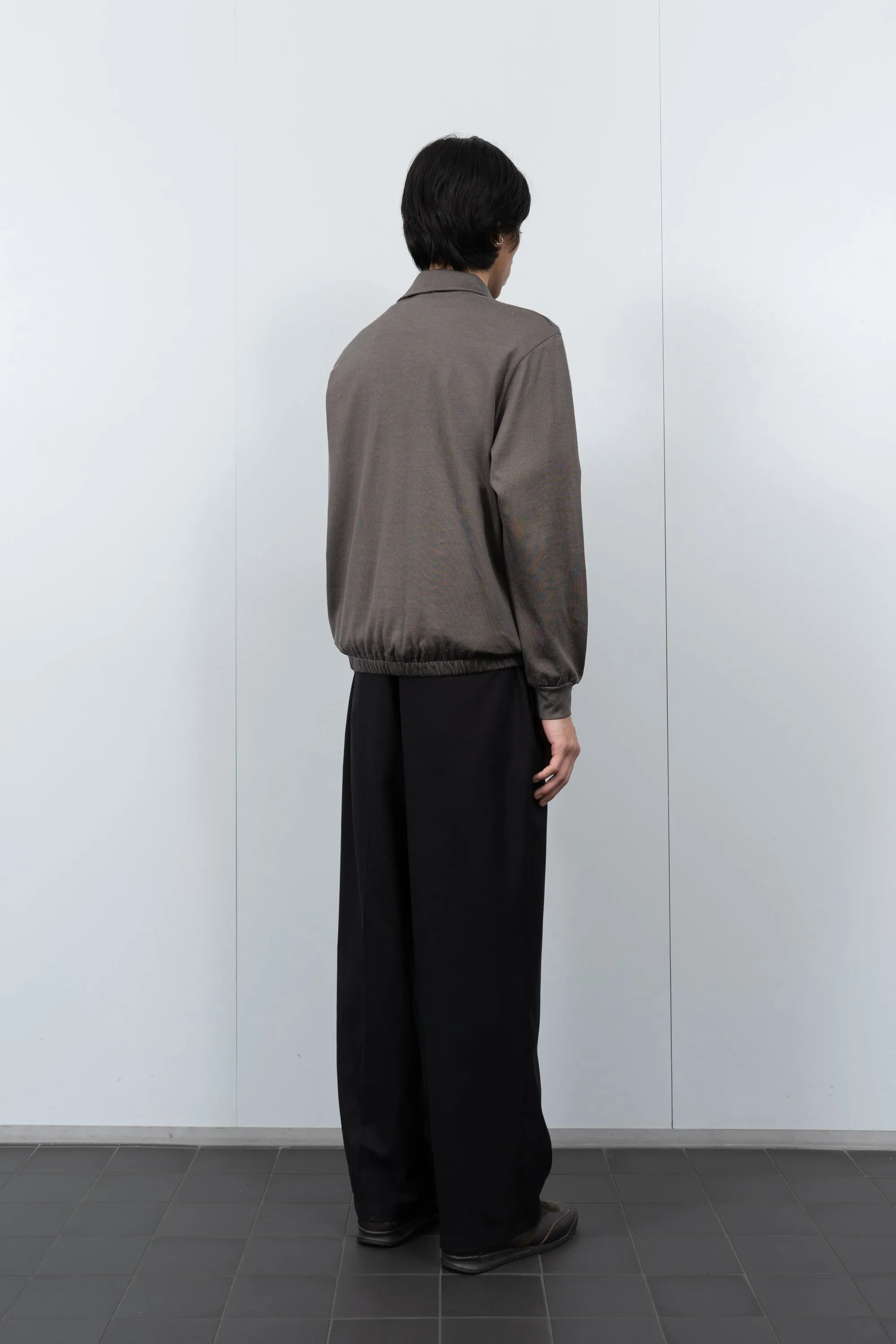 L/S RICHMOND POLO - GREY OLIVE sold by Lady White Co. product image thumbnail 3