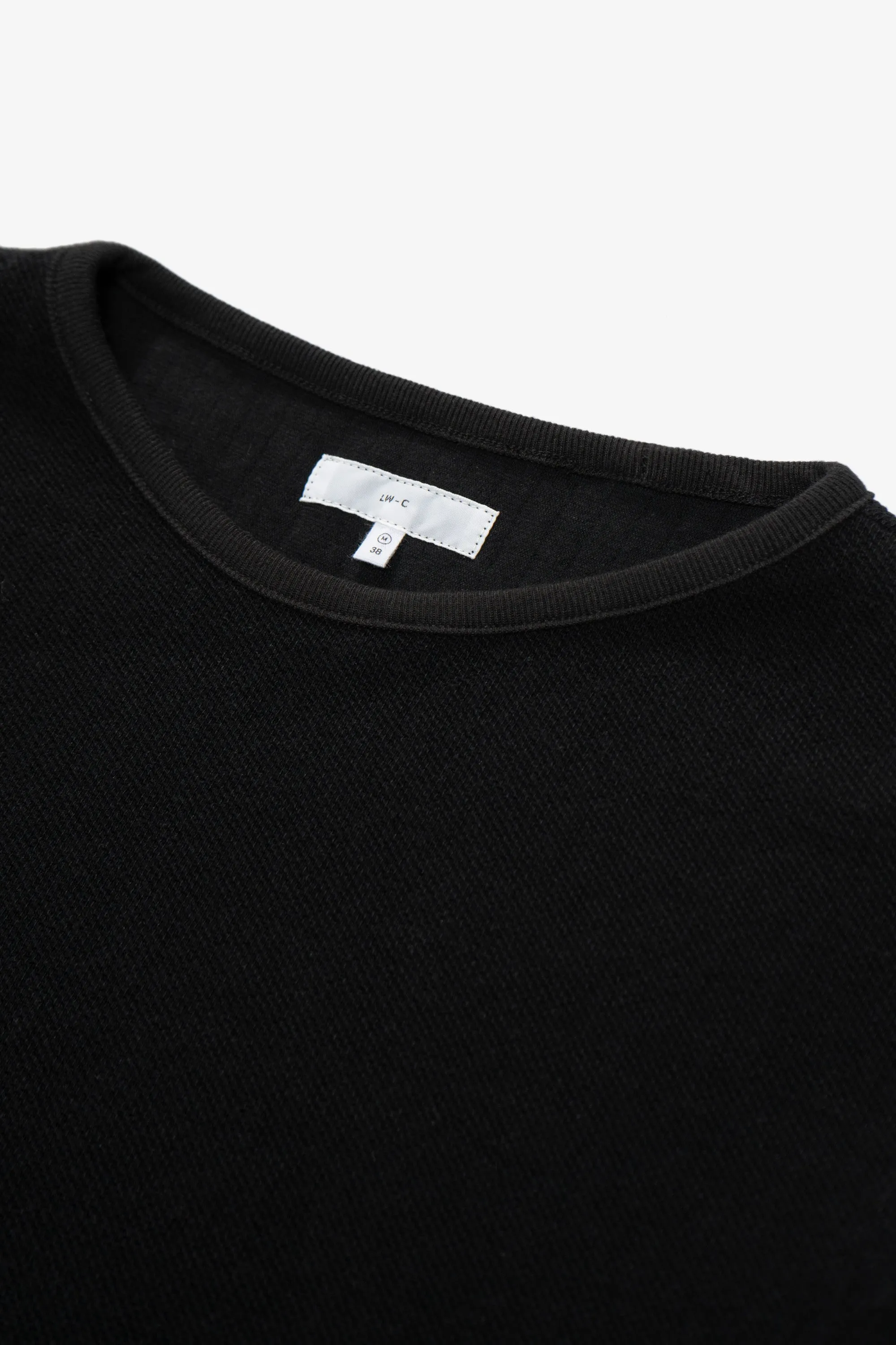 DOUBLE KNIT SWEATER - BLACK sold by Lady White Co. product image thumbnail 4