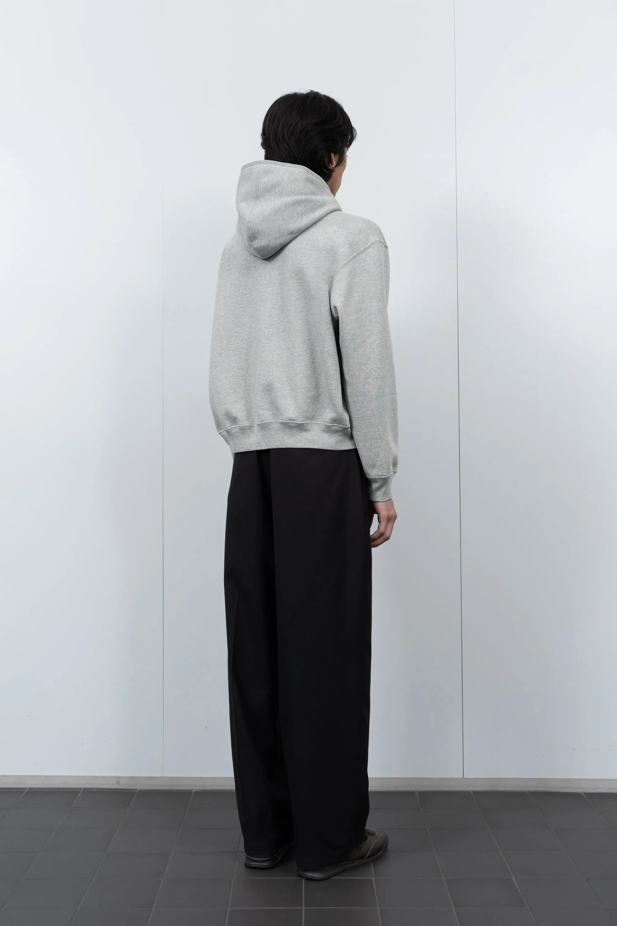 MINI HOODIE - HEATHER GREY sold by Lady White Co. product image thumbnail 3