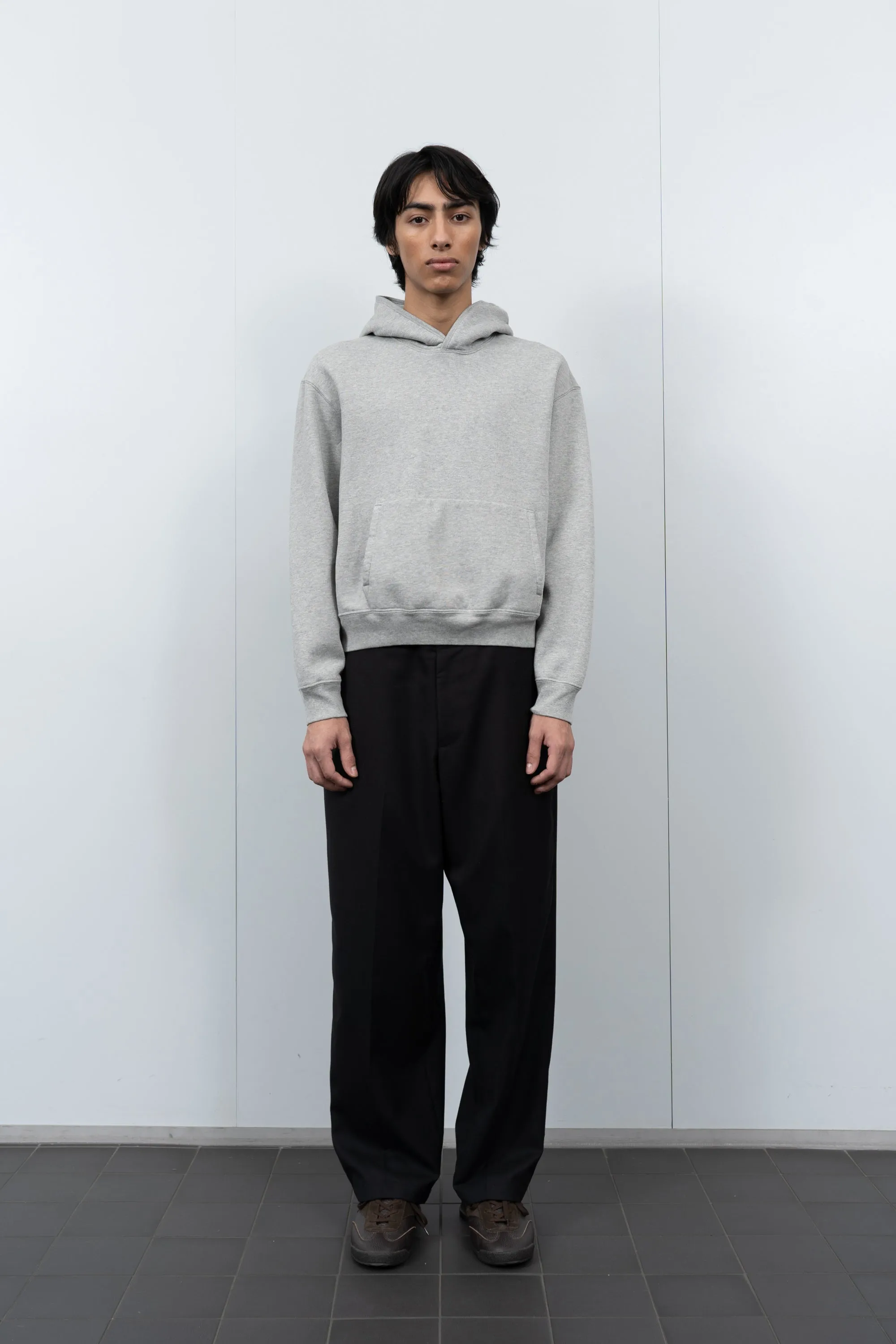 MINI HOODIE - HEATHER GREY sold by Lady White Co. product image thumbnail 2