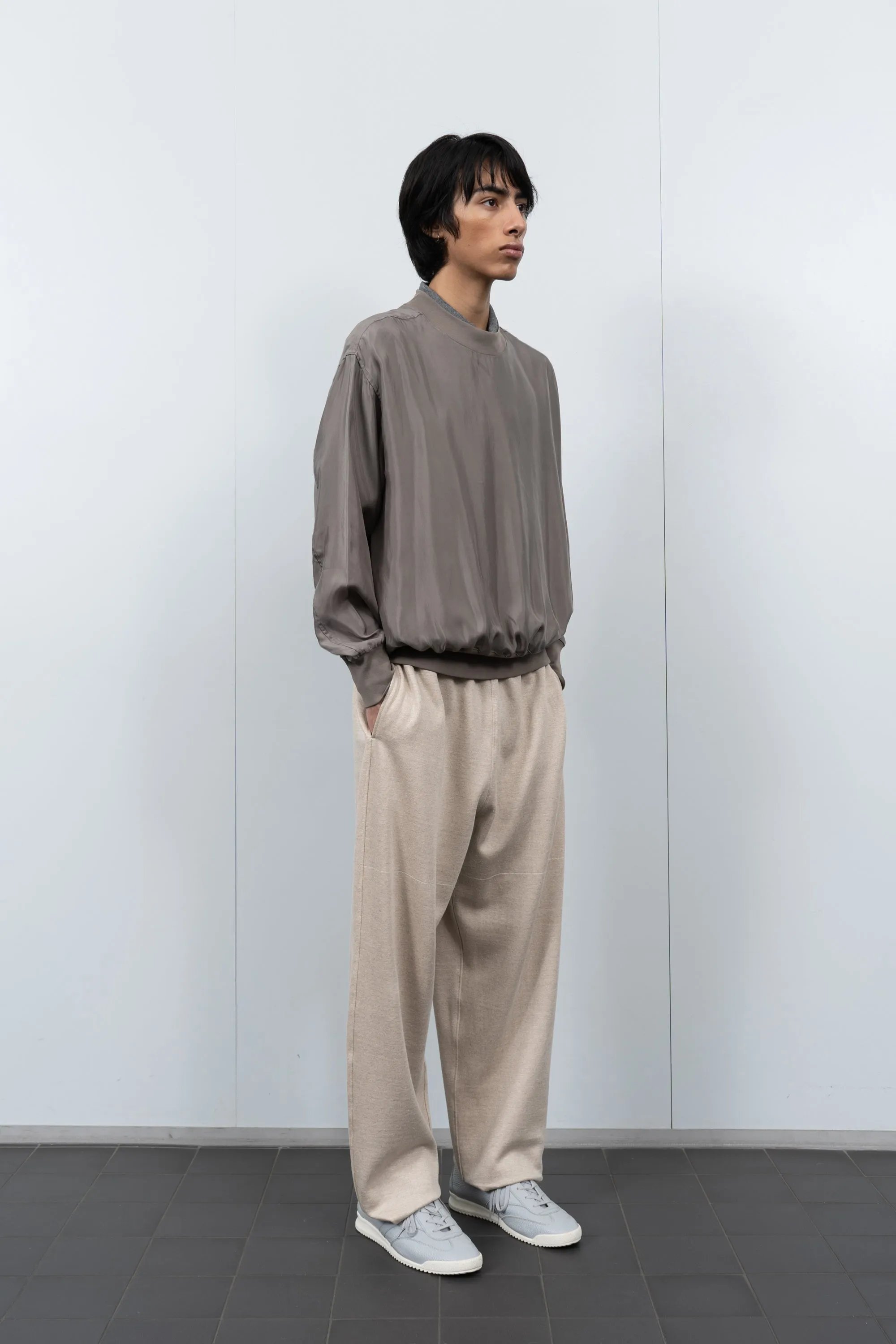 CUPRO PULLOVER - DEEP GREY sold by Lady White Co. product image thumbnail 3