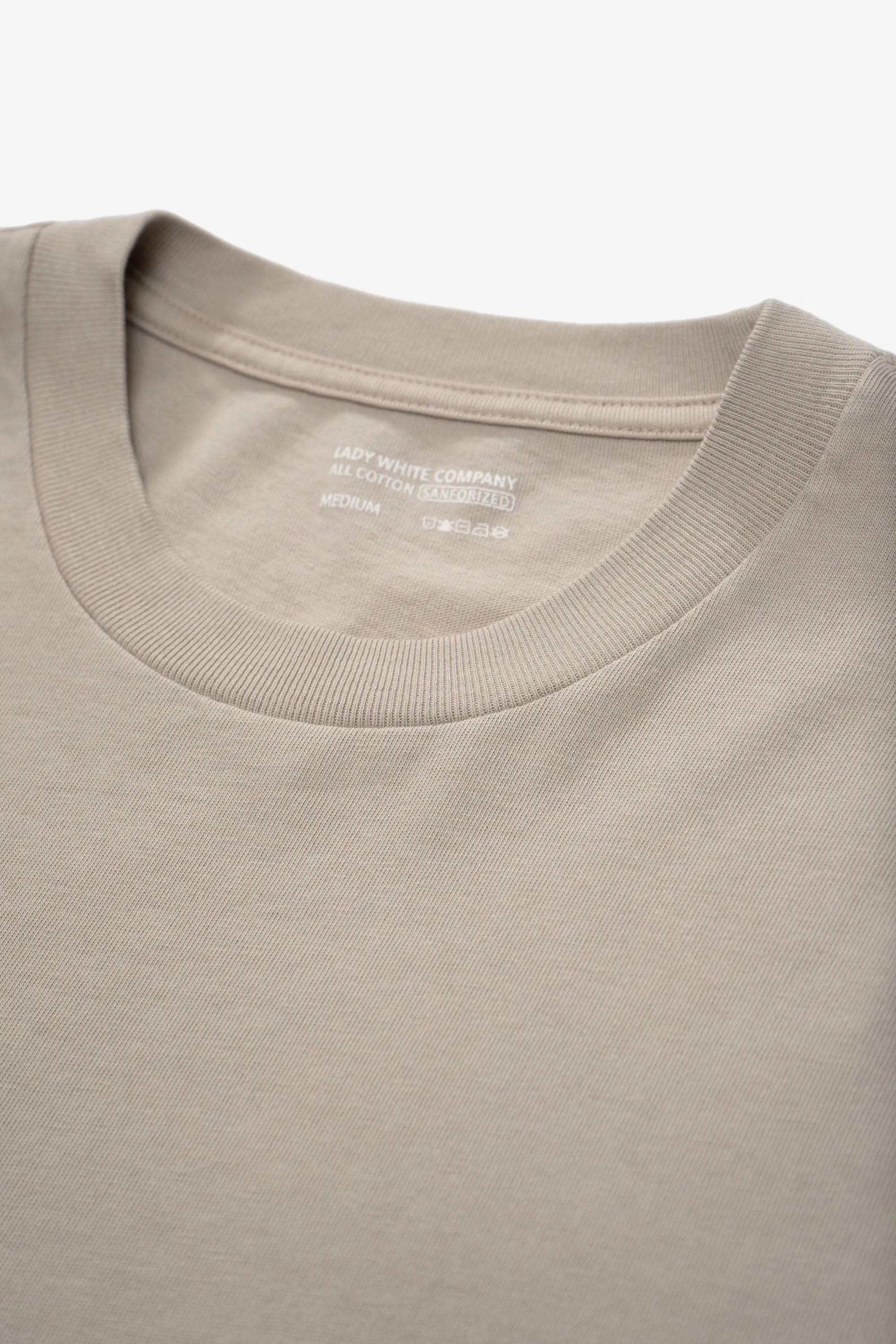 ATHENS T-SHIRT - CONCRETE sold by Lady White Co. product image thumbnail 4