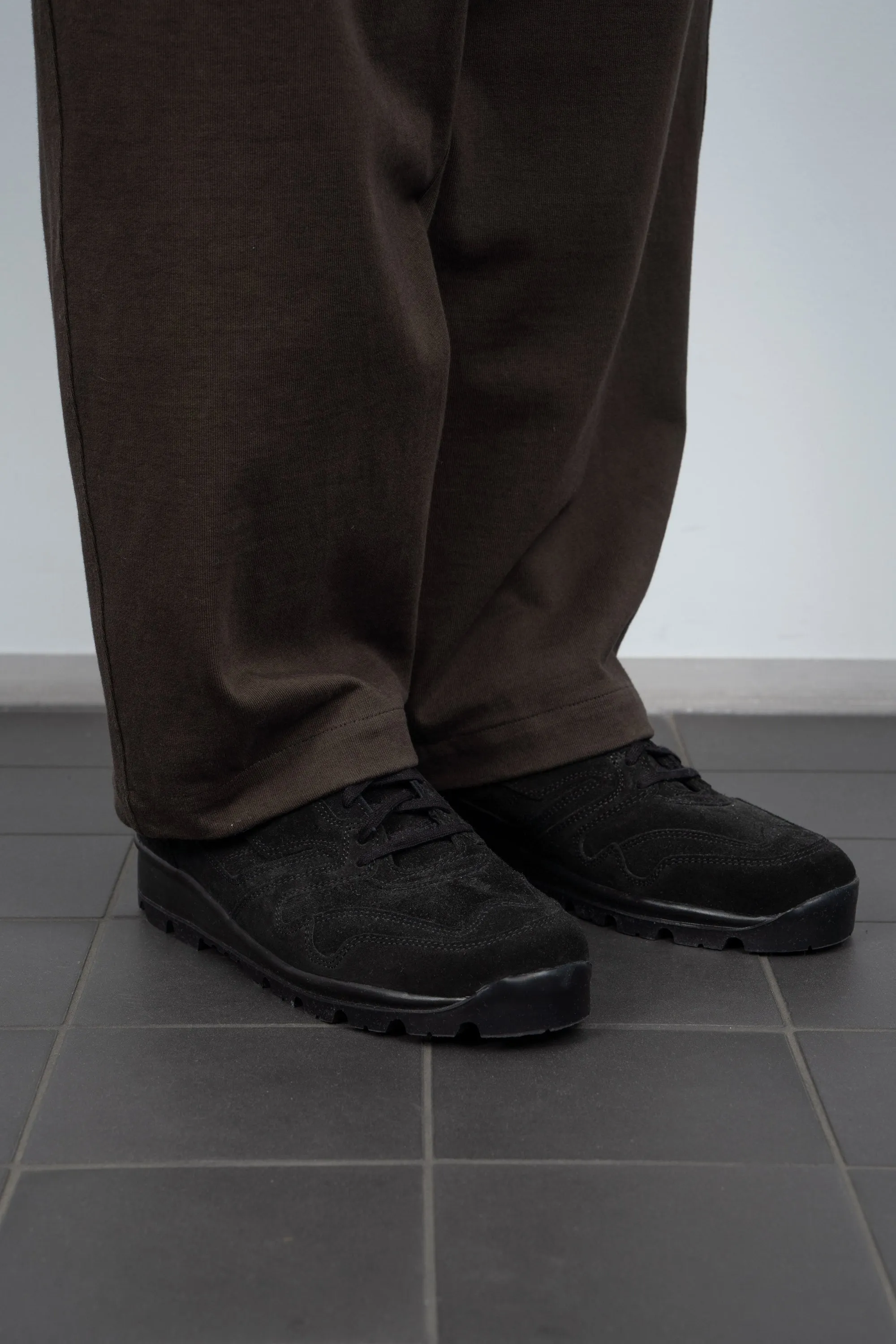 LW - C x ROF British Military Trainer - Black Suede sold by Lady White Co. product image thumbnail 3